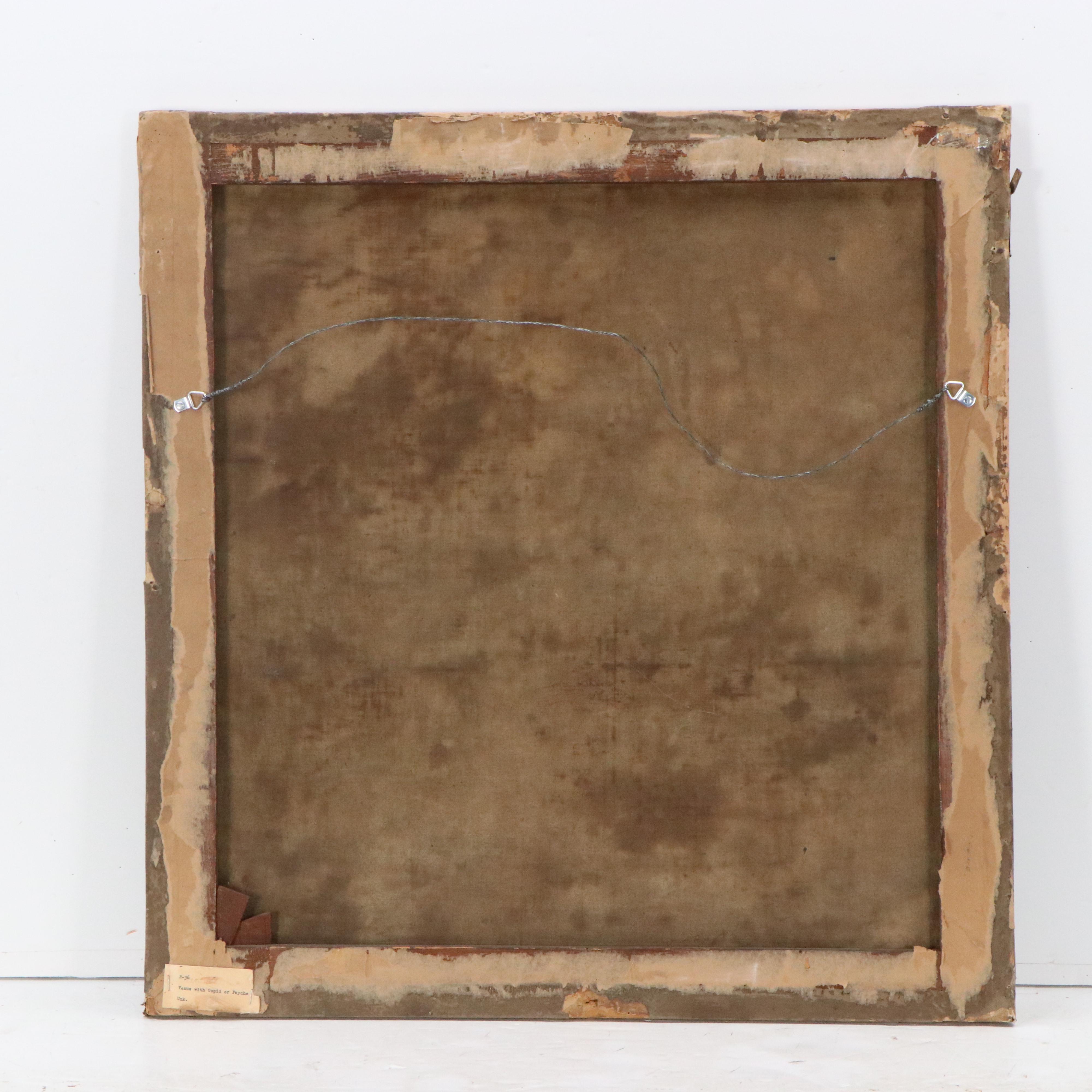 French School Painting Of Venus with Cupid, 18th Century Everything