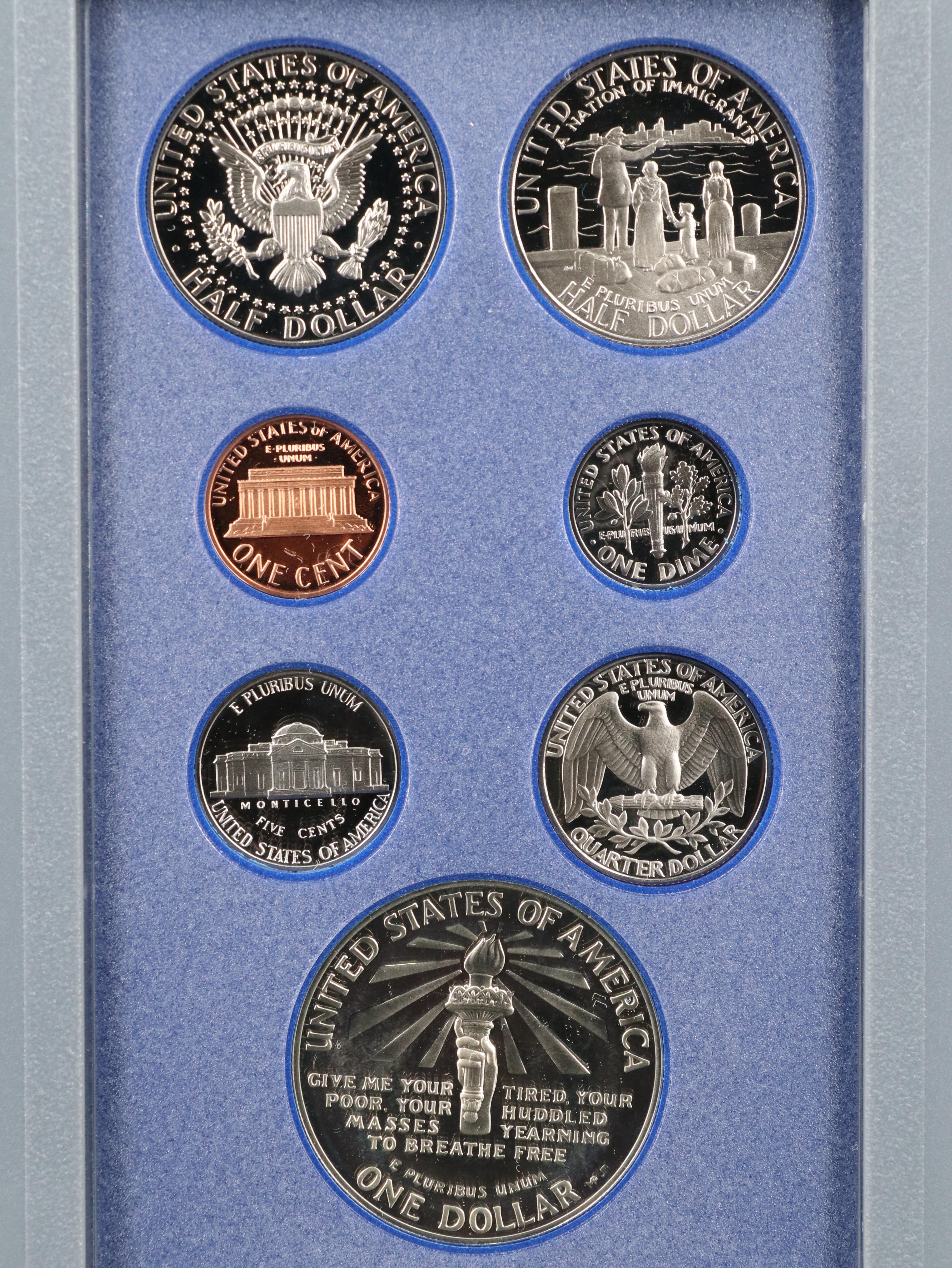 Five Different United States Prestige Mint Sets Including 1990