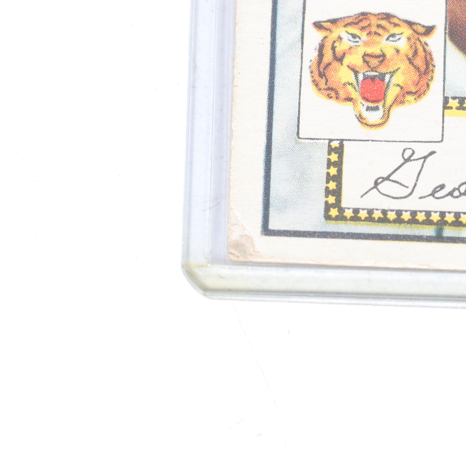 1952 Topps #216 Richie Ashburn and  #246 George Kell Baseball Cards