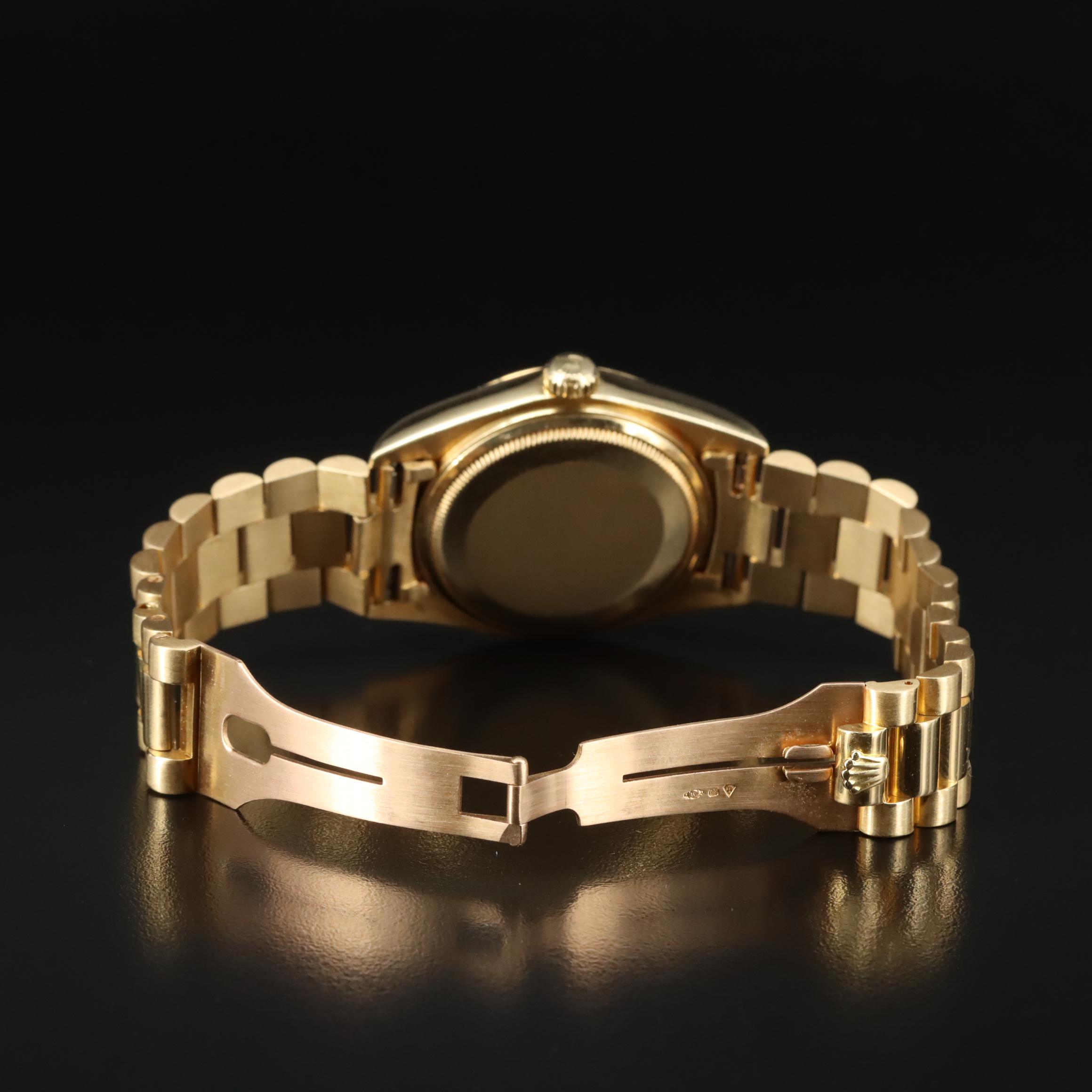 Rolex Day-Date 18078 18K Gold Automatic Watch