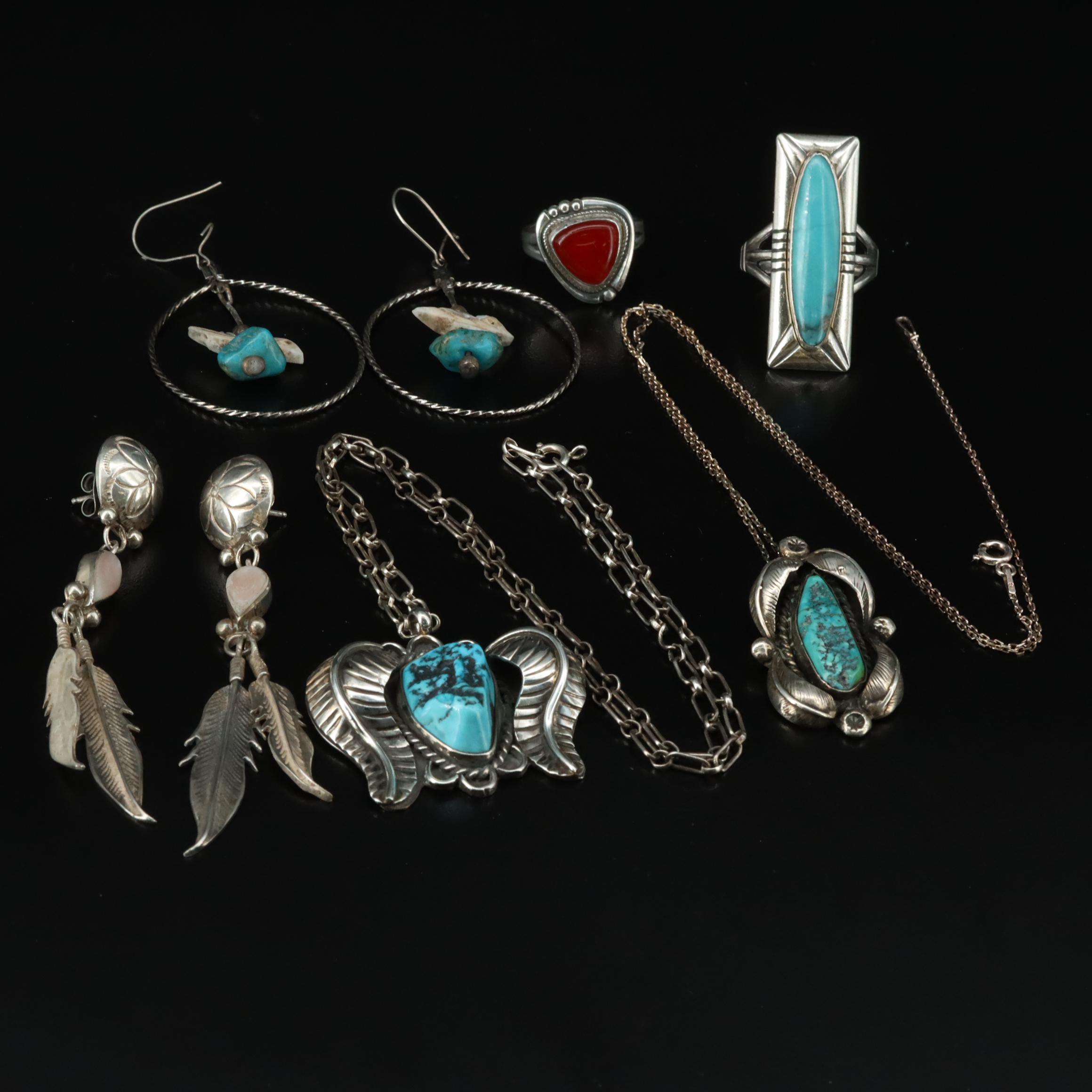 Bell Trading Post and Turquoise Featured in Western Sterling Jewelry