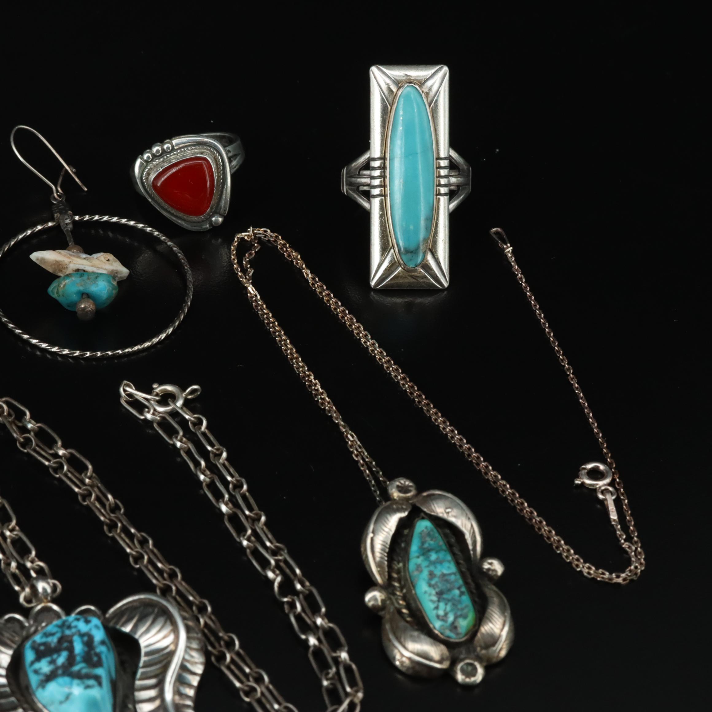 Bell Trading Post and Turquoise Featured in Western Sterling Jewelry