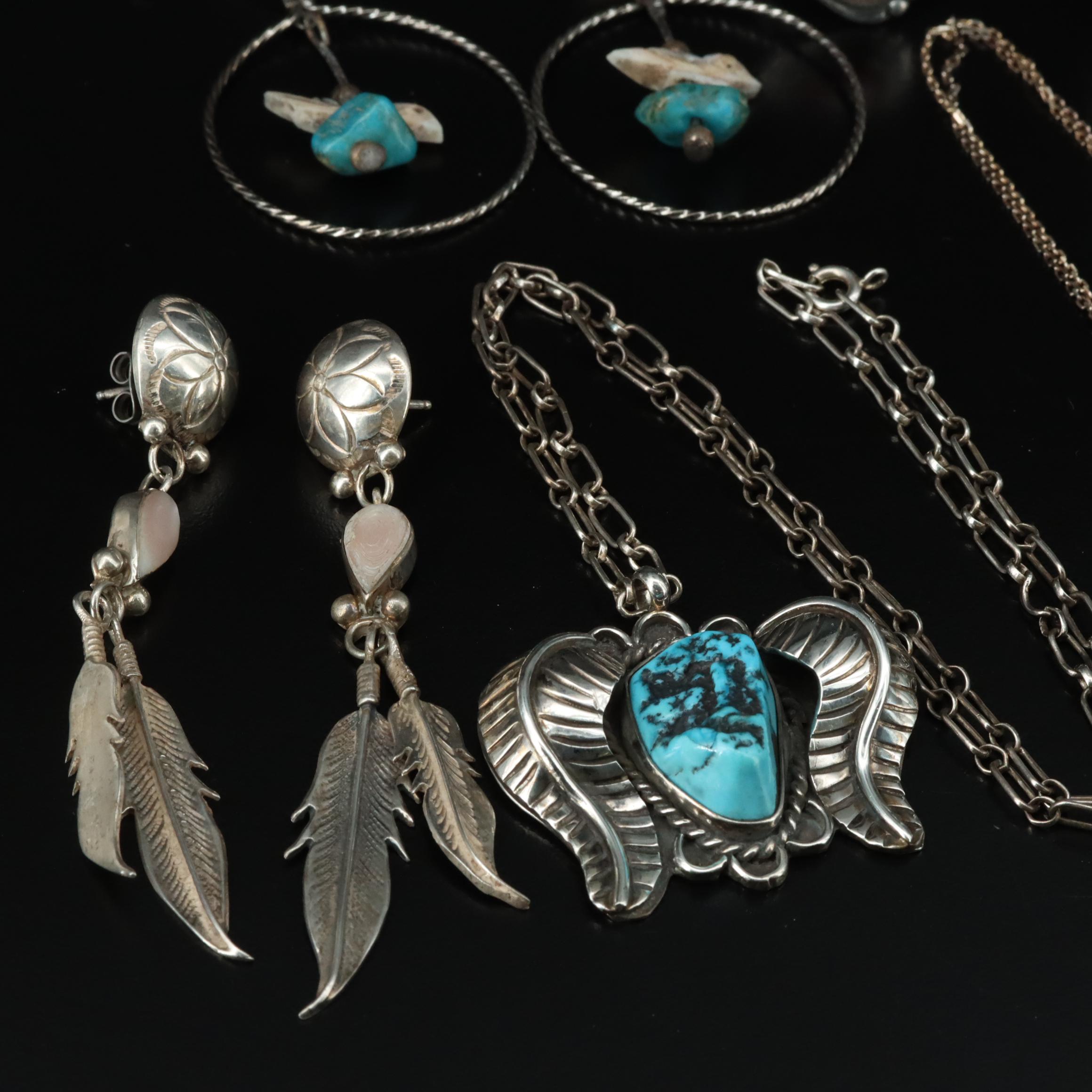 Bell Trading Post and Turquoise Featured in Western Sterling Jewelry