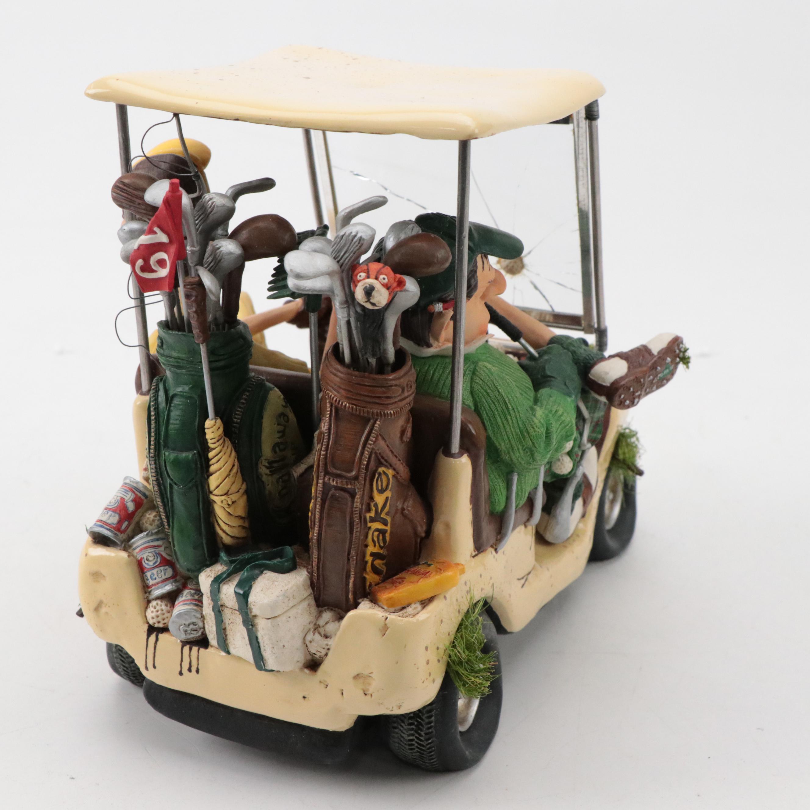 The Comic Art of Guillermo Forchino "The Next Hole" Figurine, 2004