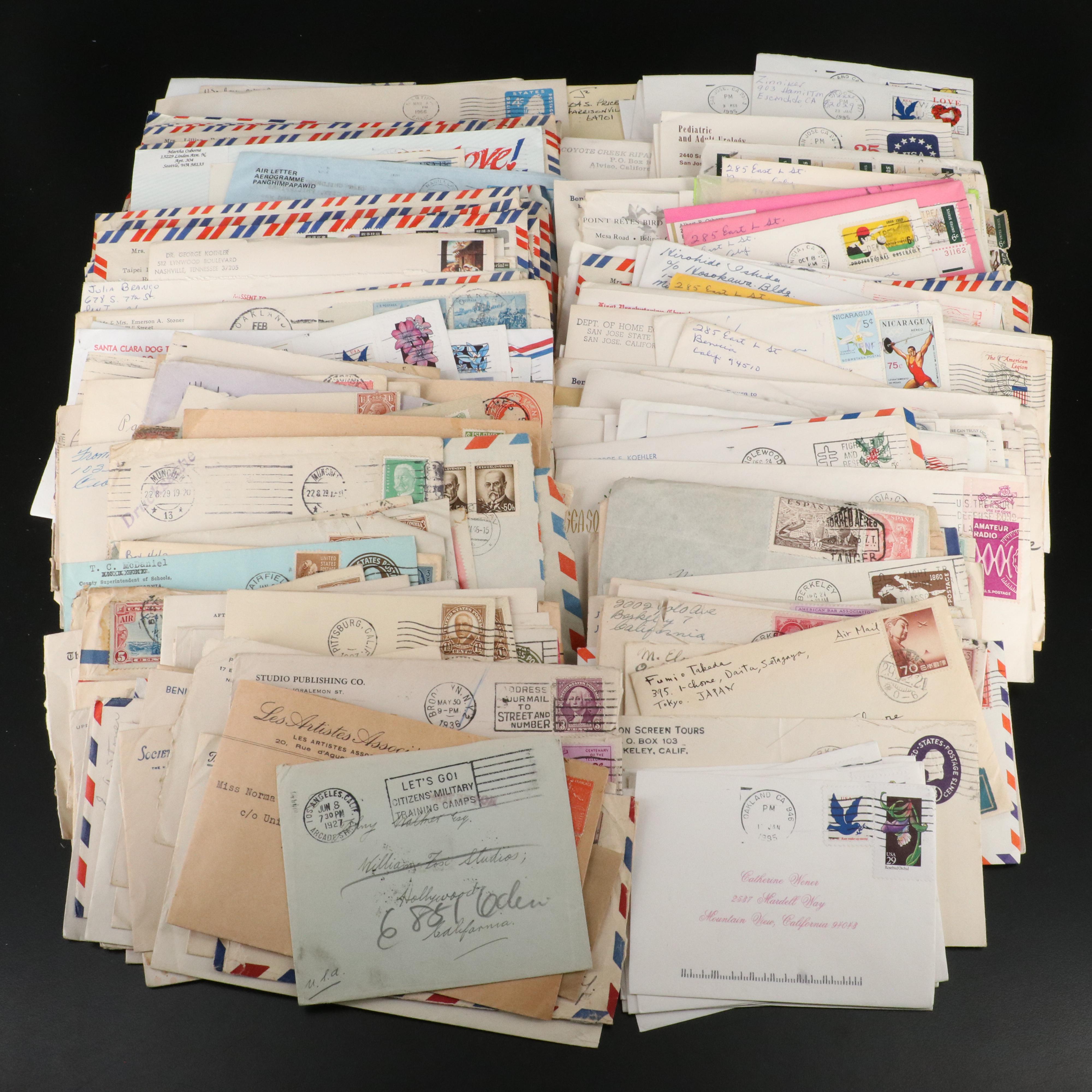 Over 320 U.S. and World Postal Covers