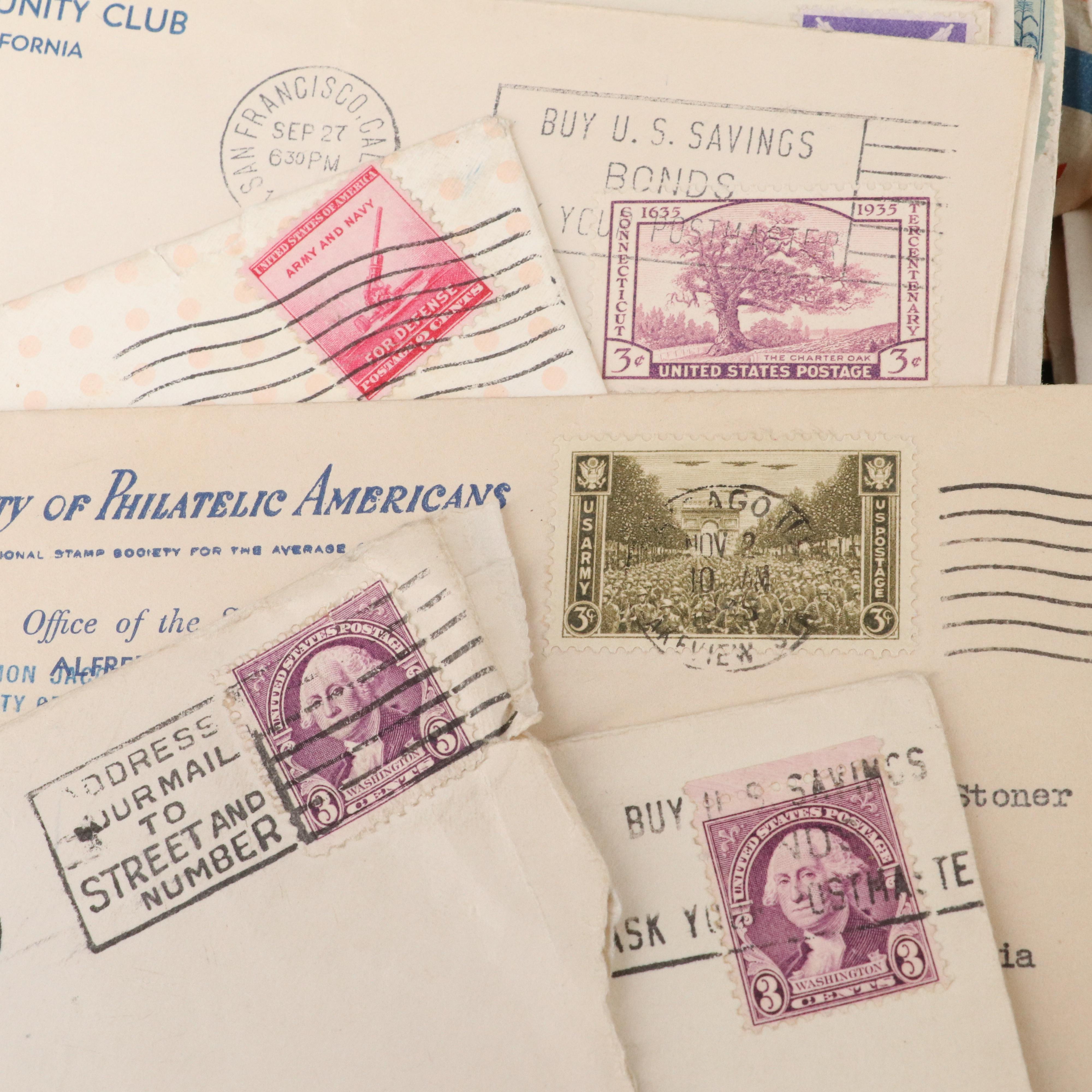 Over 320 U.S. and World Postal Covers