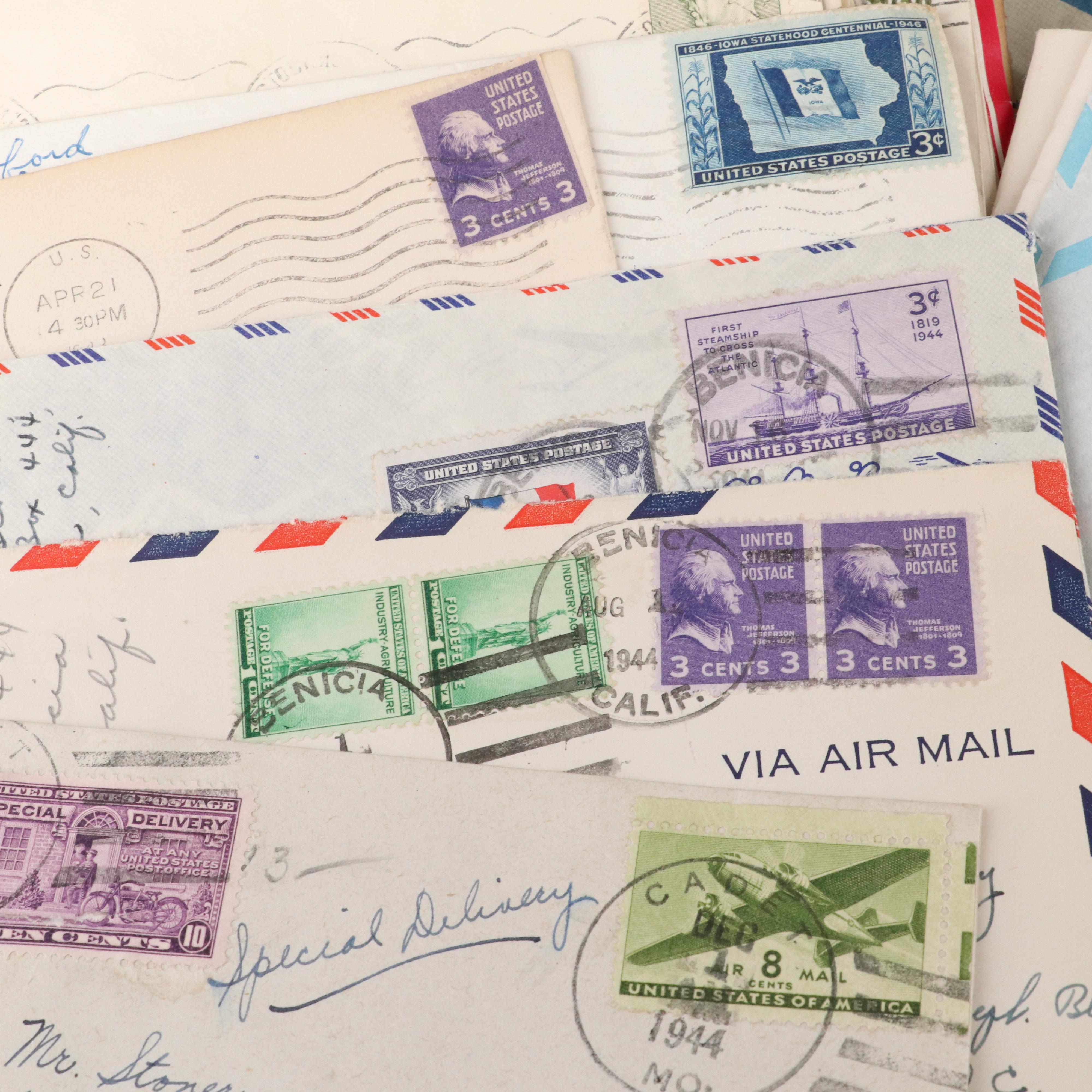 Over 320 U.S. and World Postal Covers