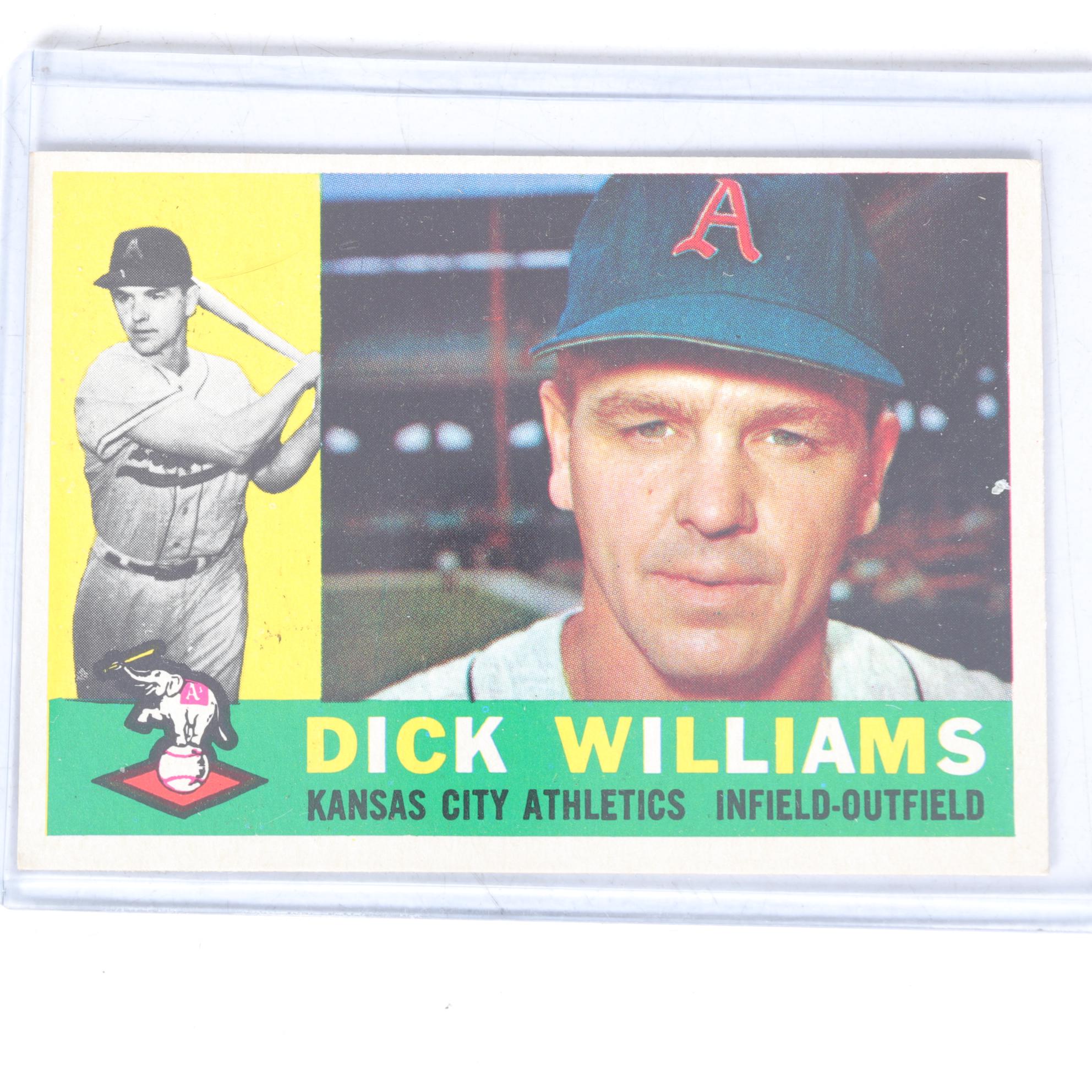 1960 Topps Baseball Cards with #35 Whitey Ford and #450 Orlando Cepeda