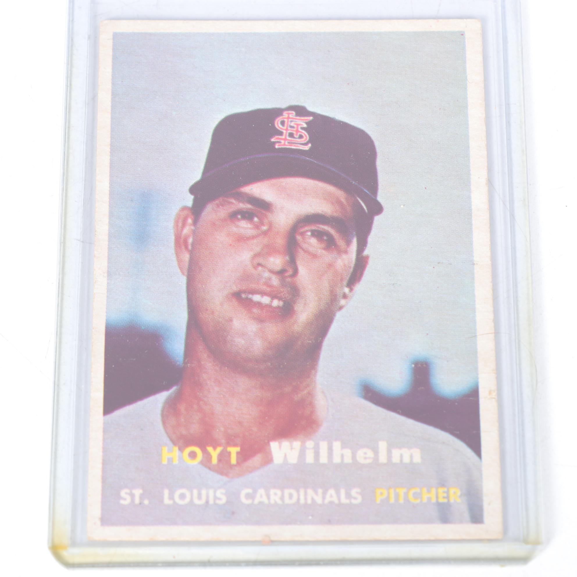 1957 Topps Baseball Cards with #125 Al Kaline and #120 Bob  Lemon