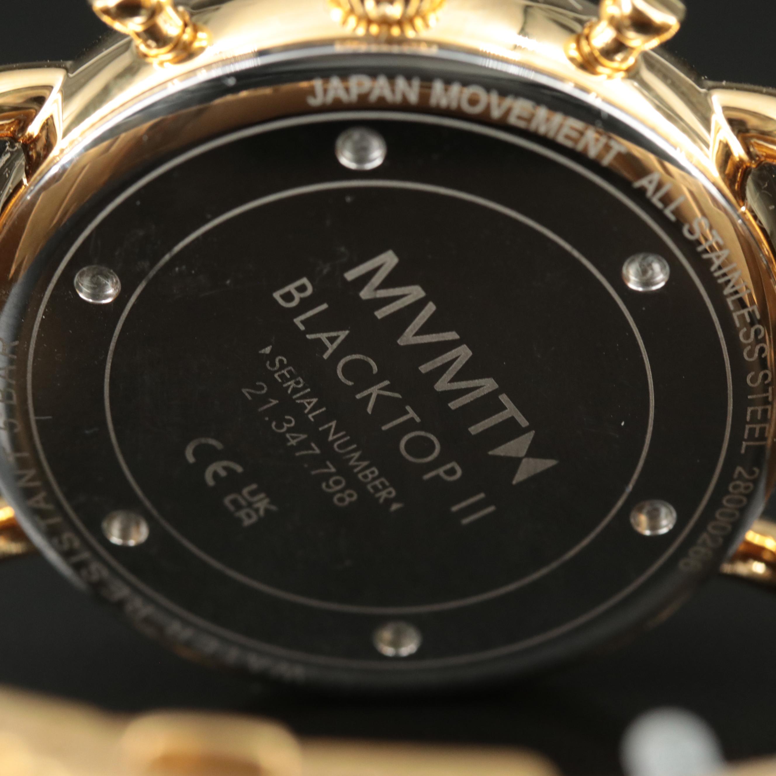 MVMT Blacktop II Quartz Chronograph Watch