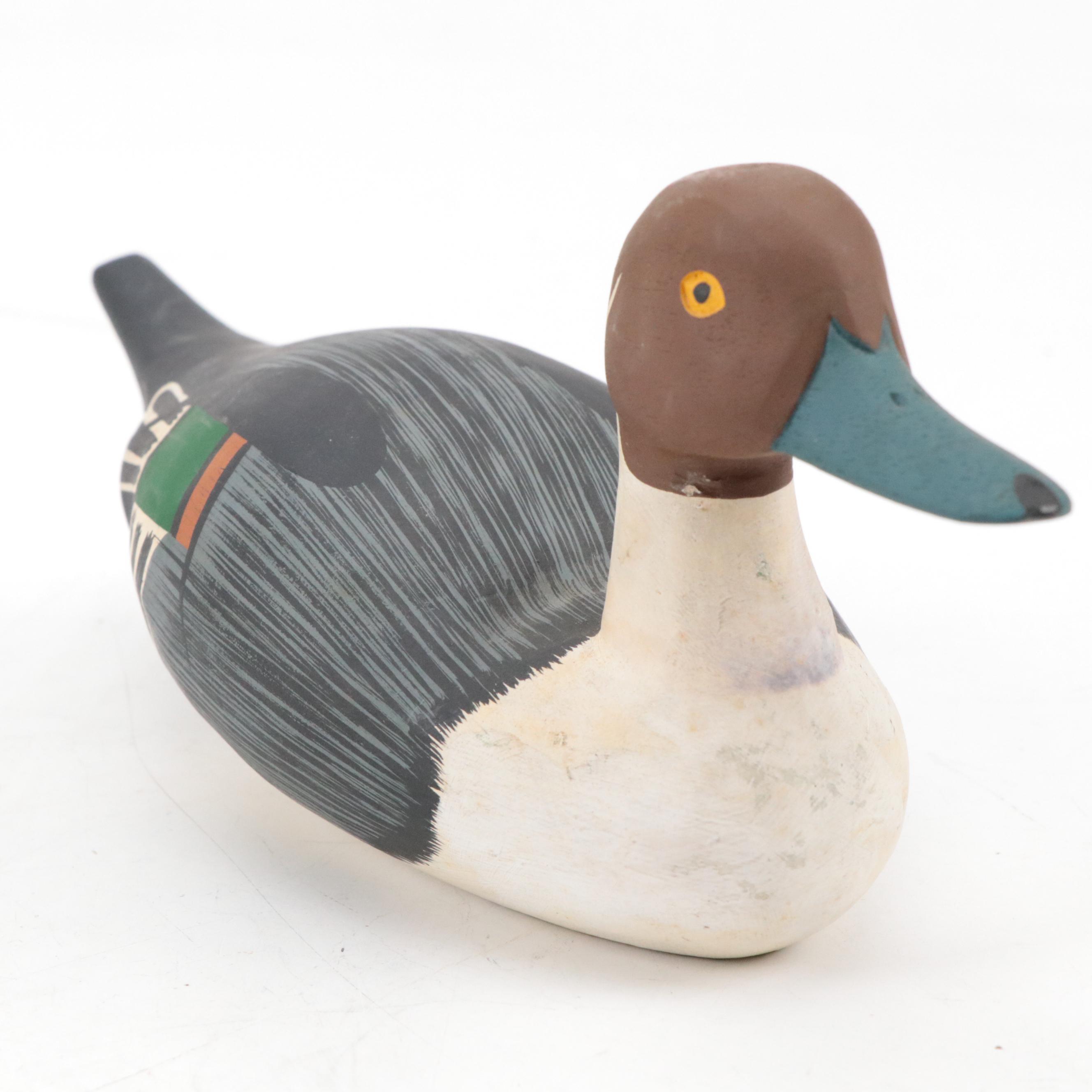 Sears Binoculars with Japanese Painted Wood and Other Ducks