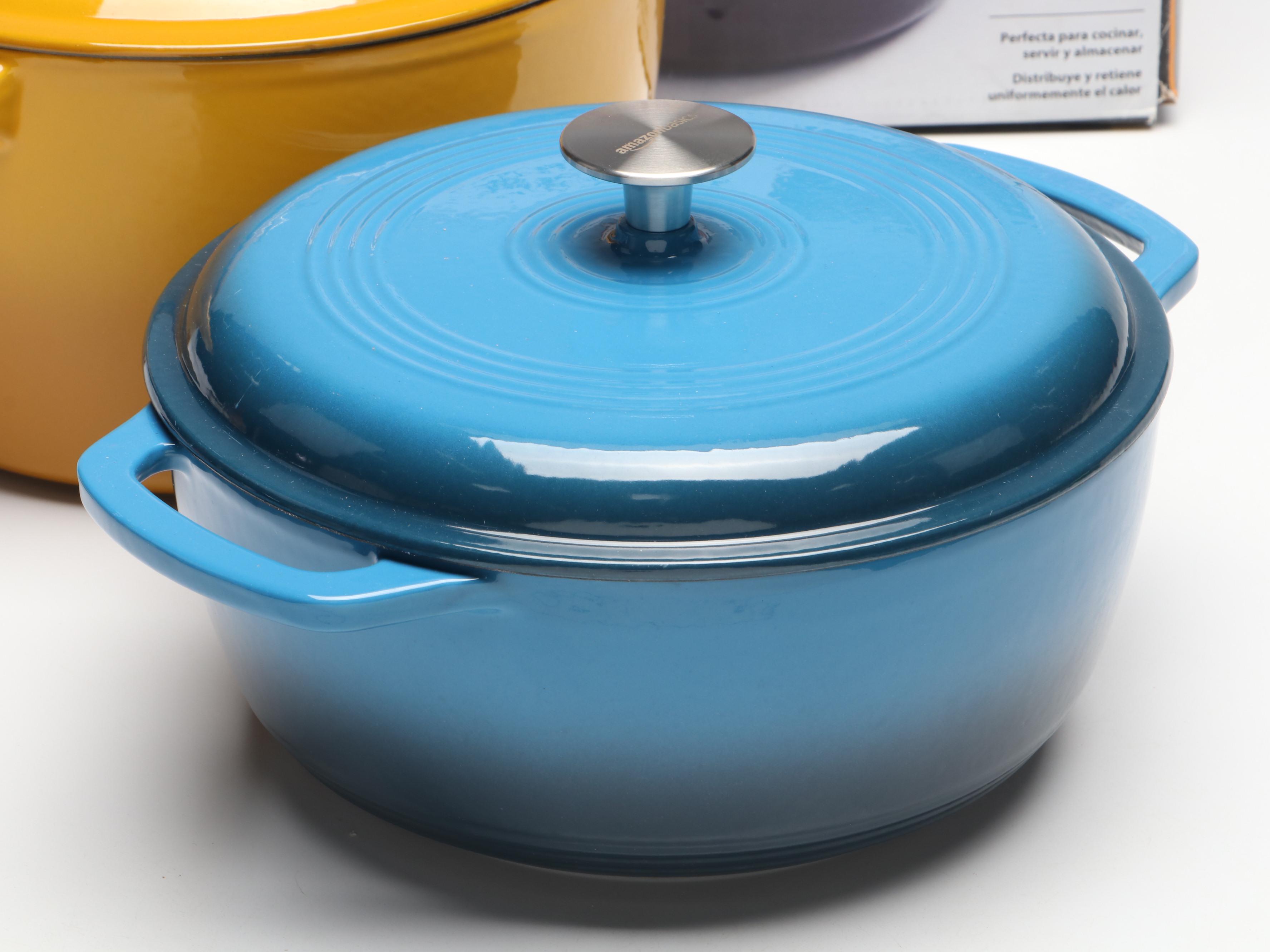 Tramontina Enameled Cast Iron Dutch Oven with Other Crock Dutch Oven