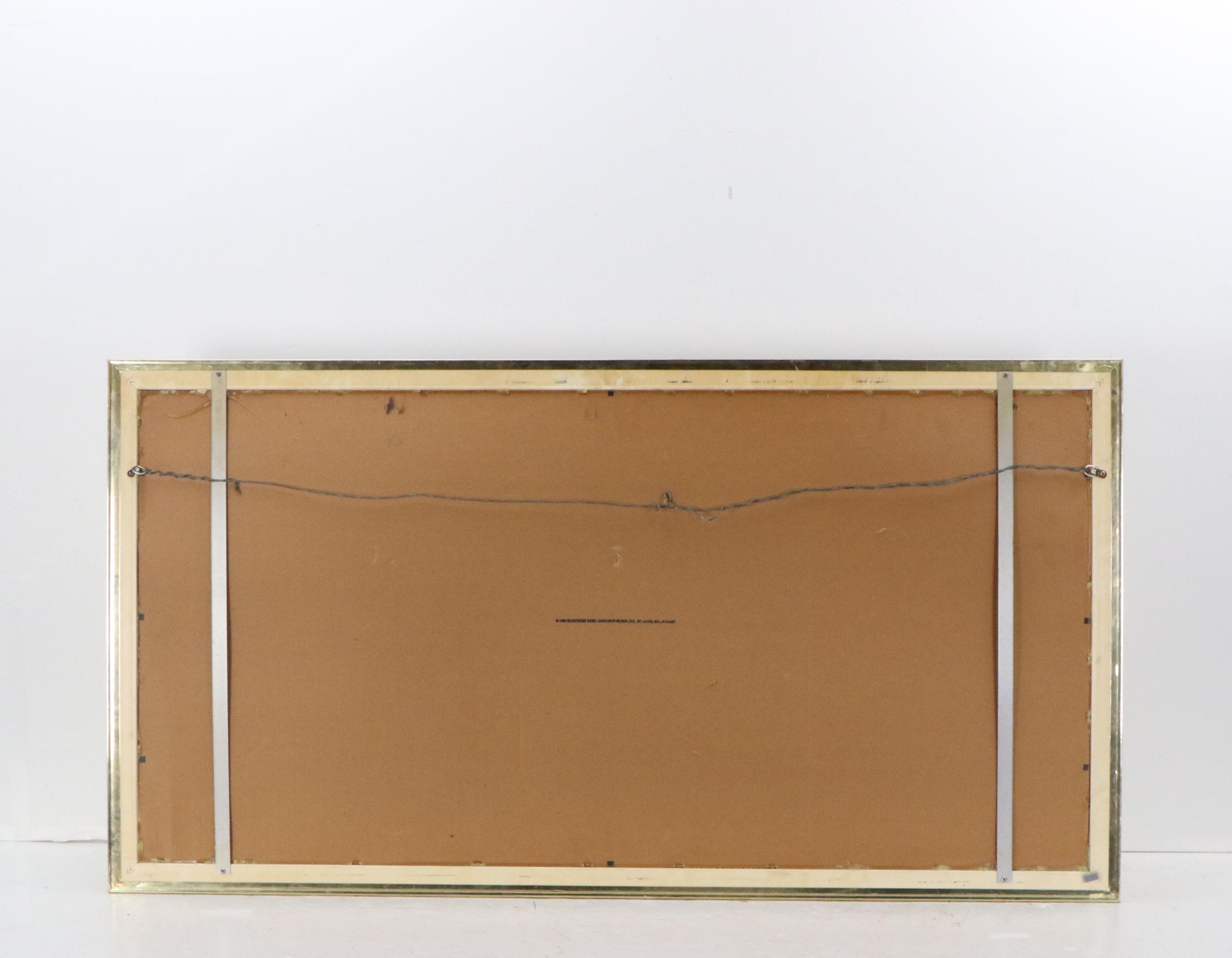 1990 Cincinnati Reds World Champions Budweiser Sign