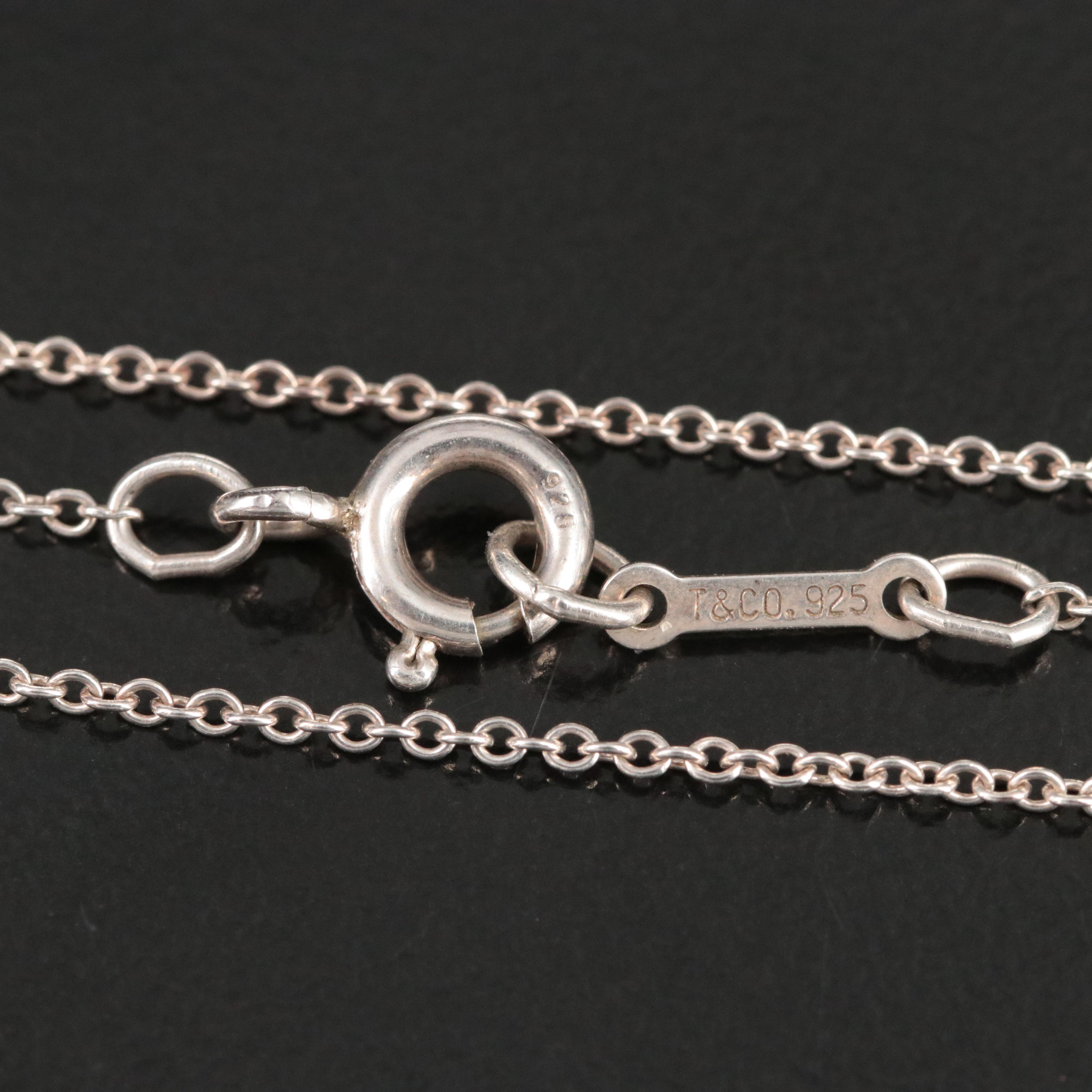 Paloma Picasso for Tiffany & Co. Sterling X Necklace