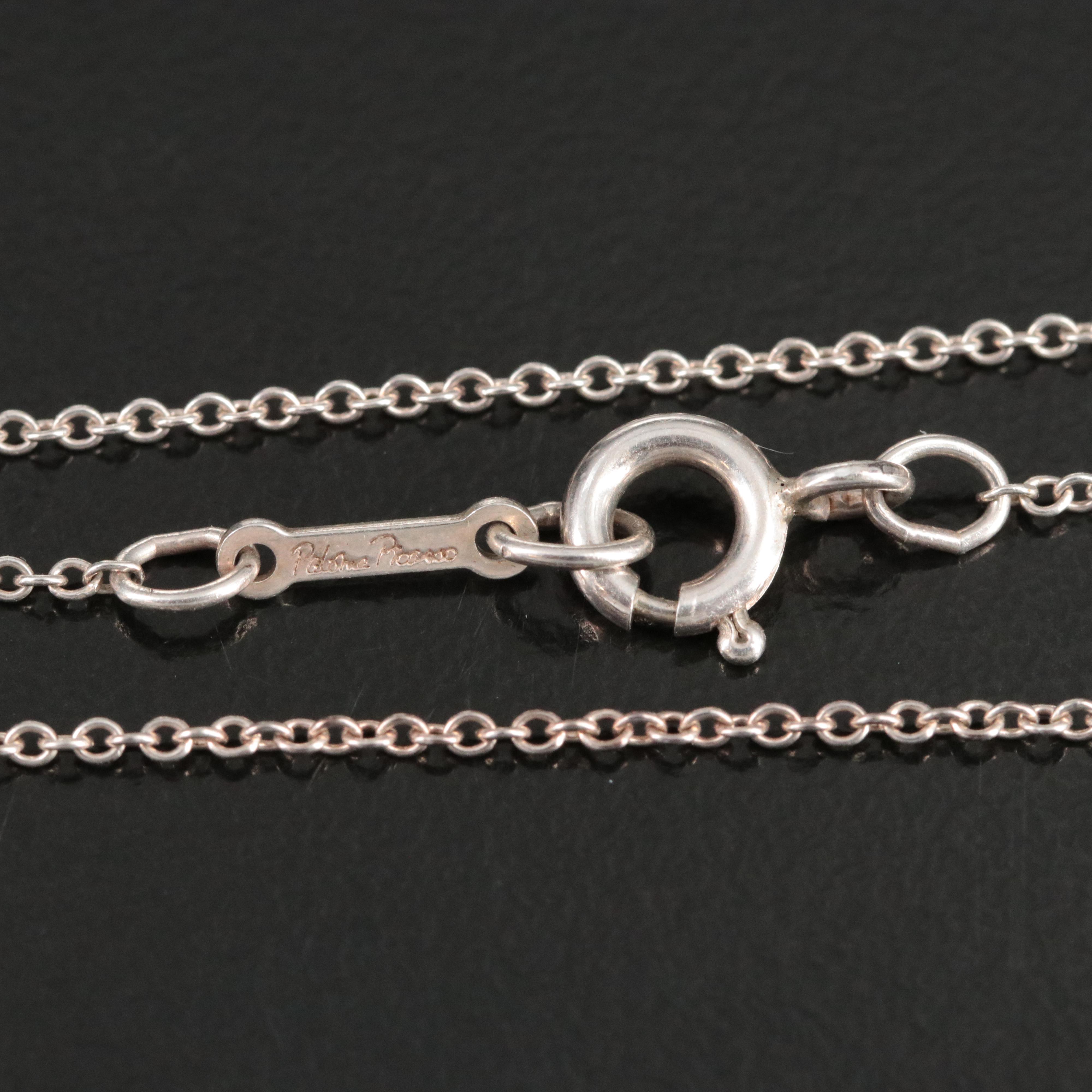 Paloma Picasso for Tiffany & Co. Sterling X Necklace