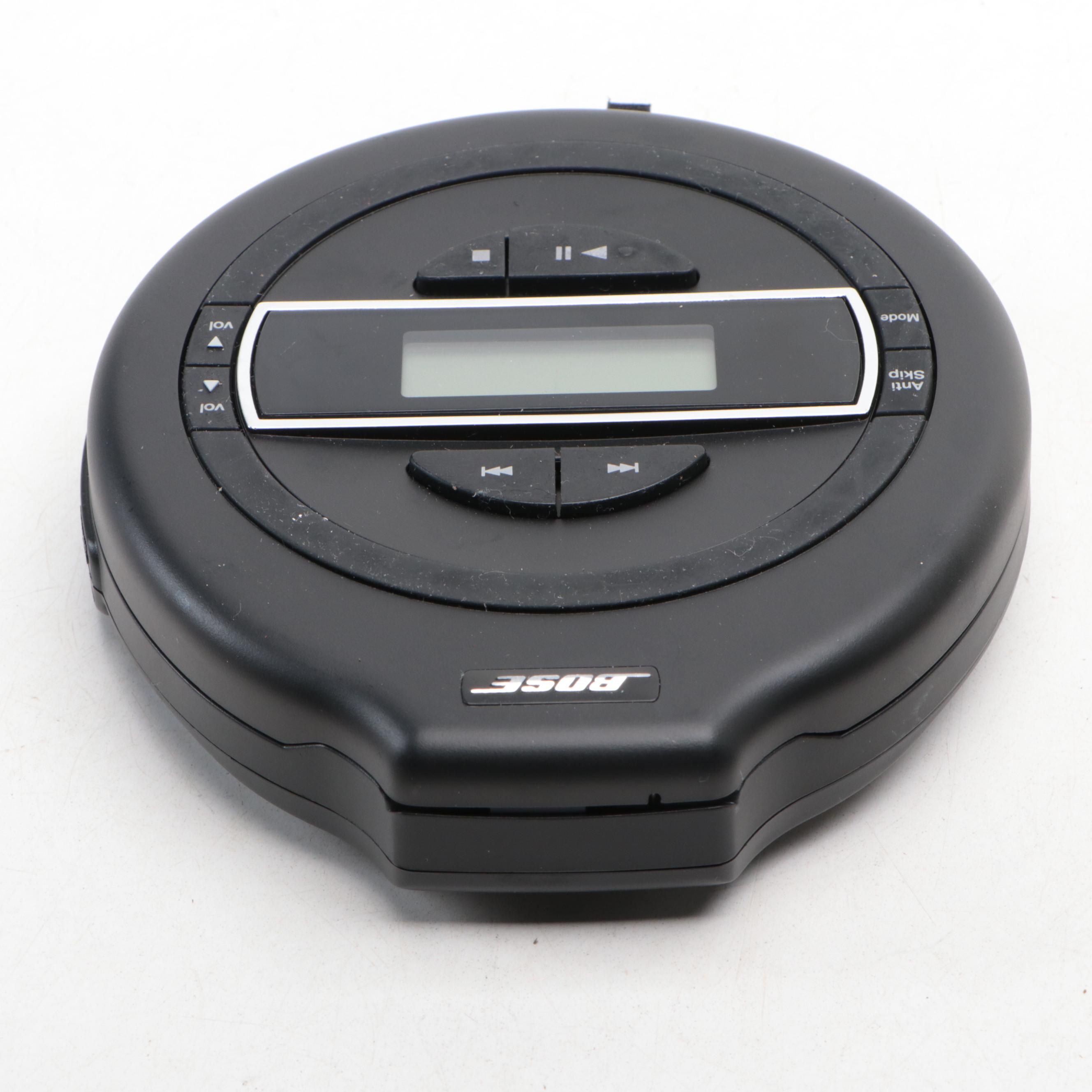 Bose QuietComfort 3 Noise Canceling Headphones and Portable CD Player