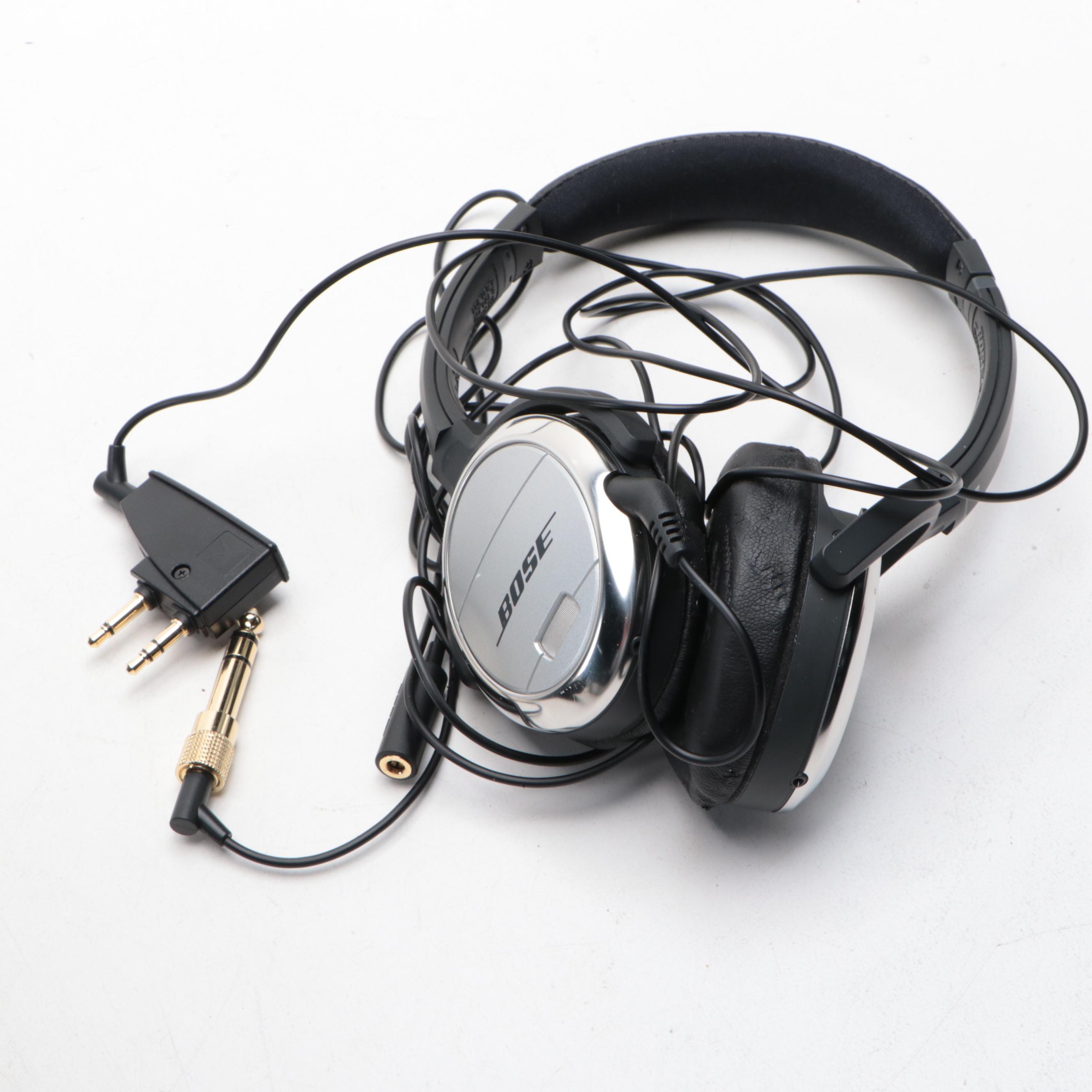 Bose QuietComfort 3 Noise Canceling Headphones and Portable CD Player