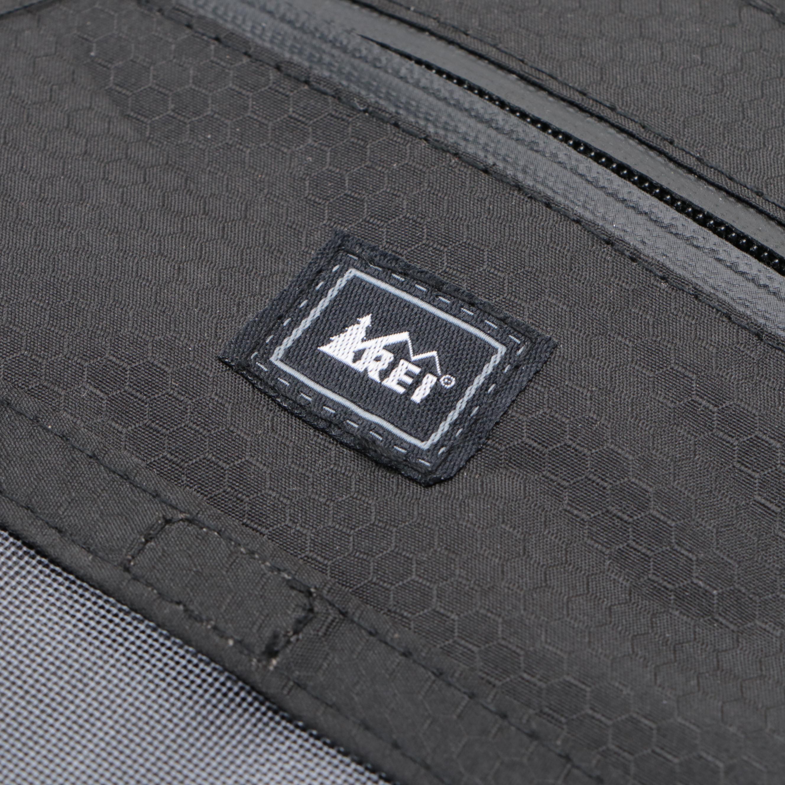 Nikon Sportstar 10x25 Binoculars with REI Travel Wallets and Tumi Luggage Tag