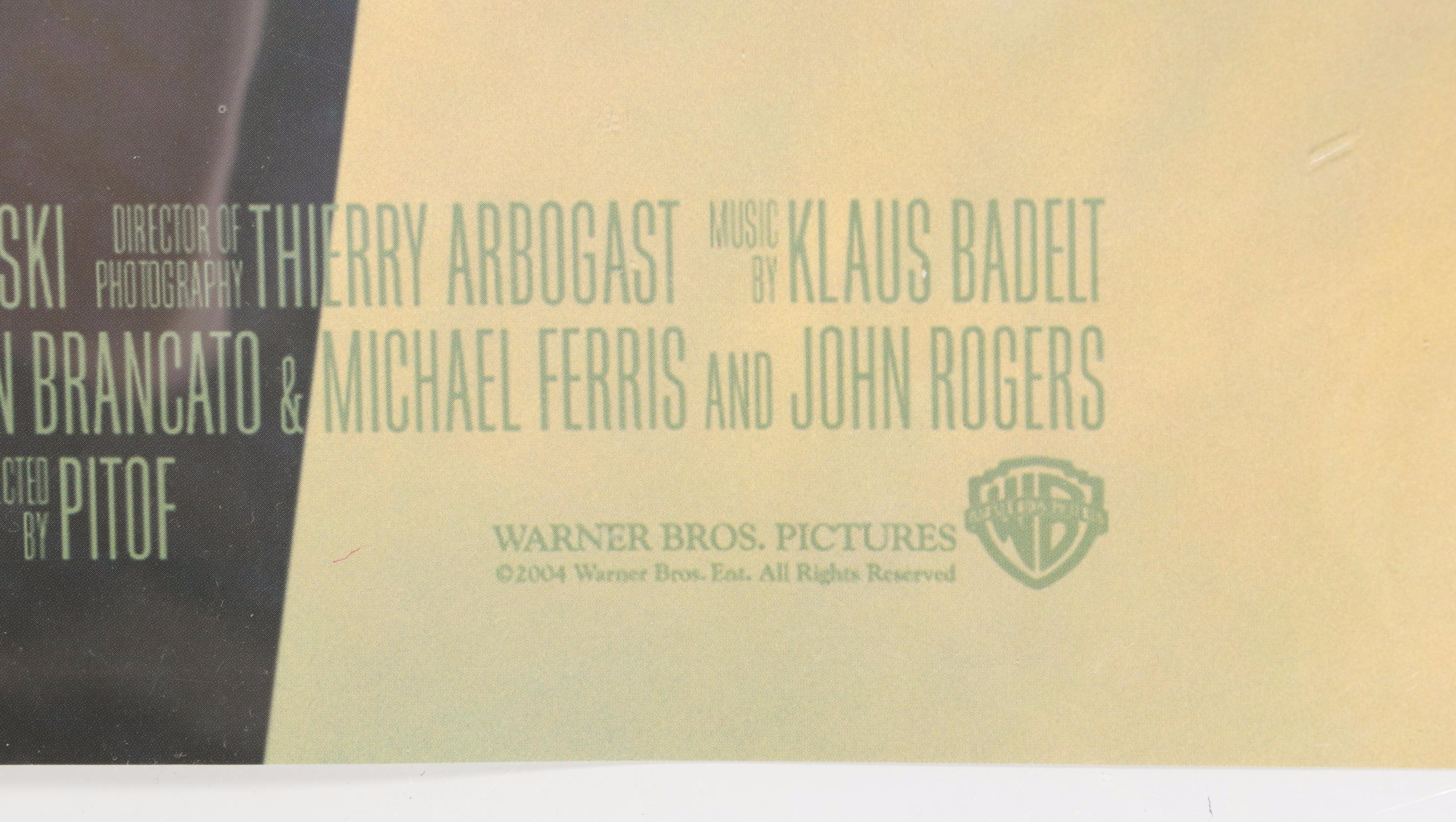 Hebrew Language "Catwoman" Movie Poster, 2004