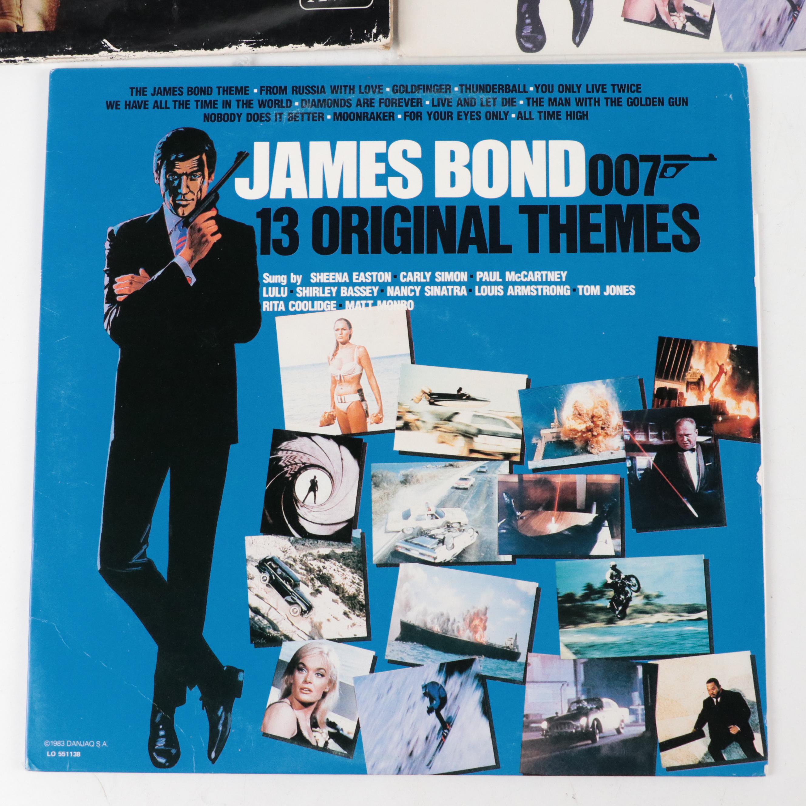 "Goldfinger" and "James Bond Greatest Hits" Records, Late 20th Century