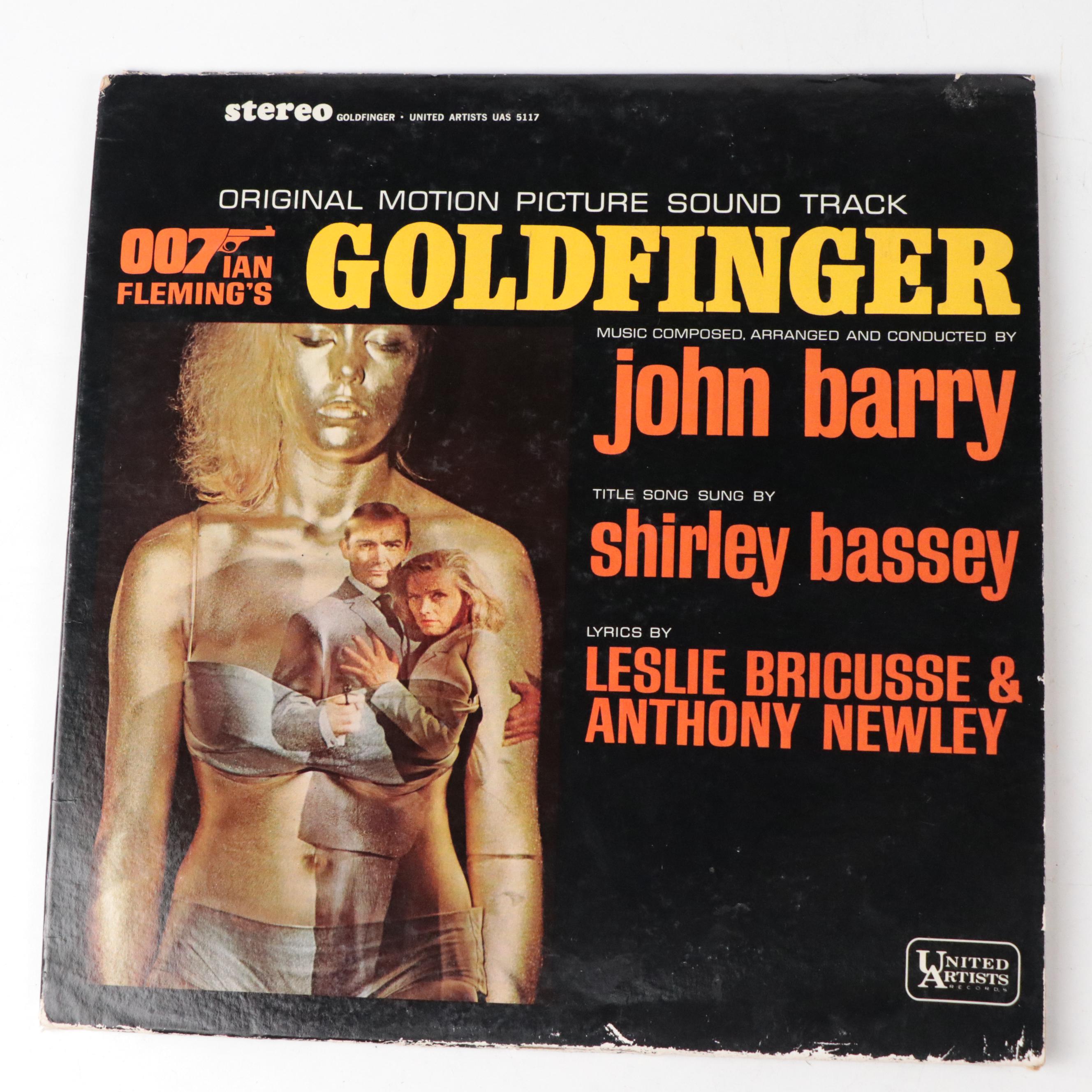 "Goldfinger" and "James Bond Greatest Hits" Records, Late 20th Century
