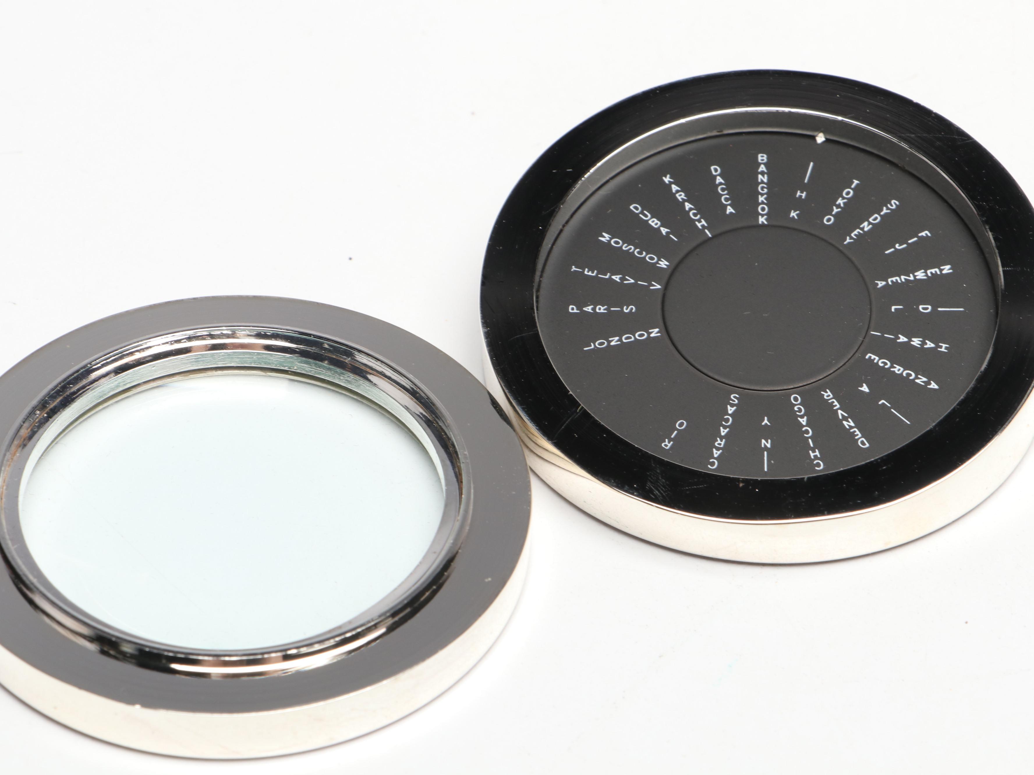 Hoffritz Barometer and Thermometer with Digital World Clock, and More