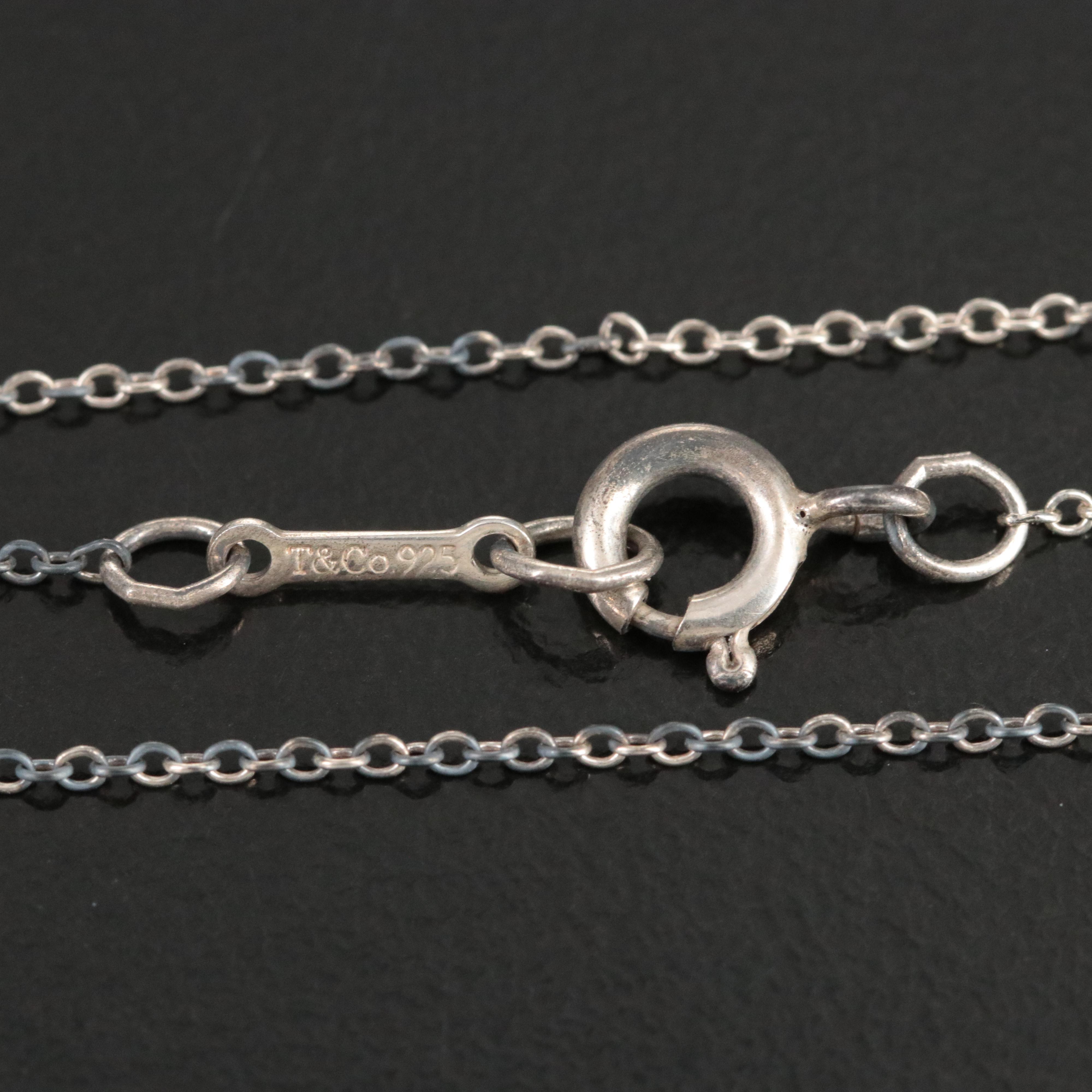 Paloma Picasso for Tiffany & Co. Sterling X Necklace