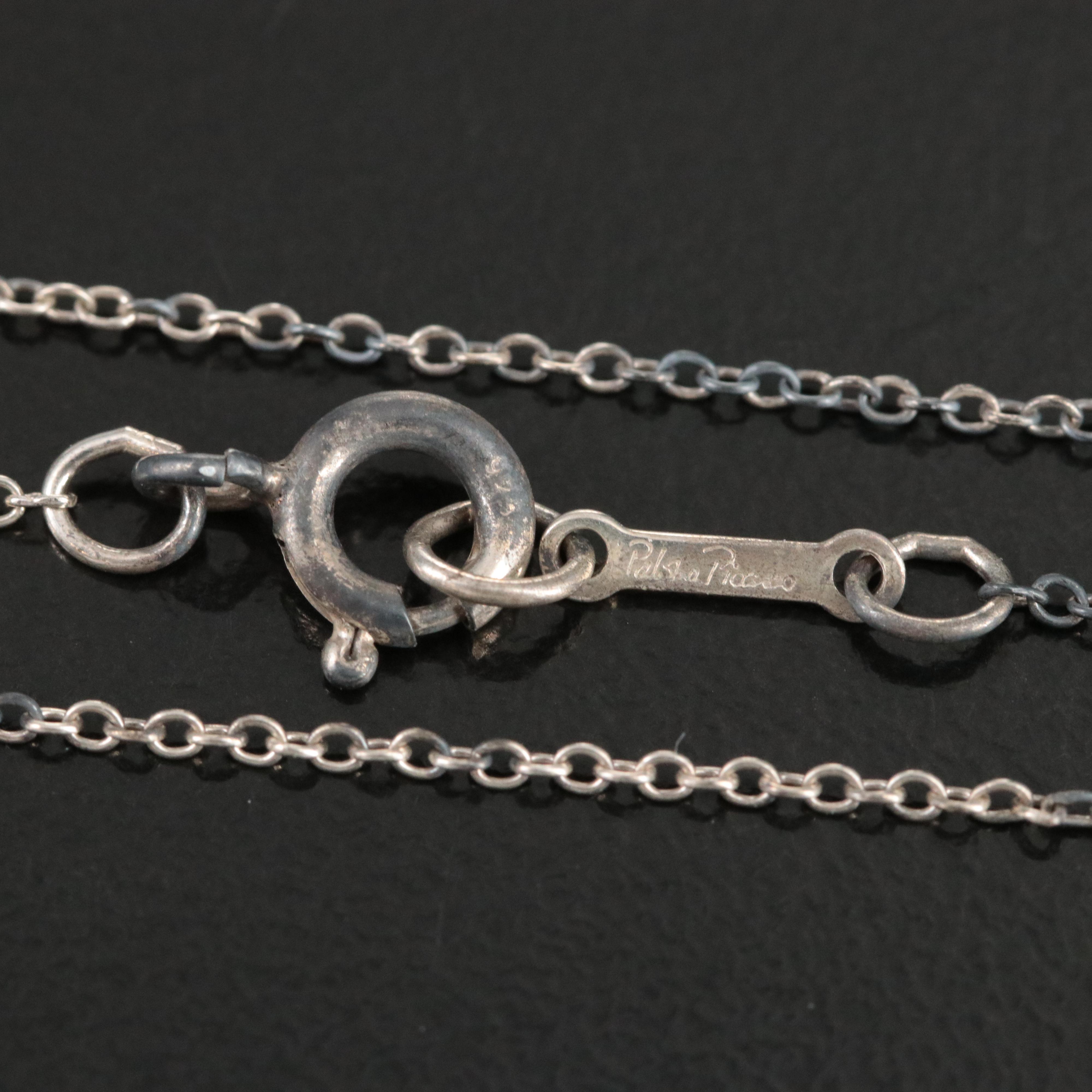 Paloma Picasso for Tiffany & Co. Sterling X Necklace