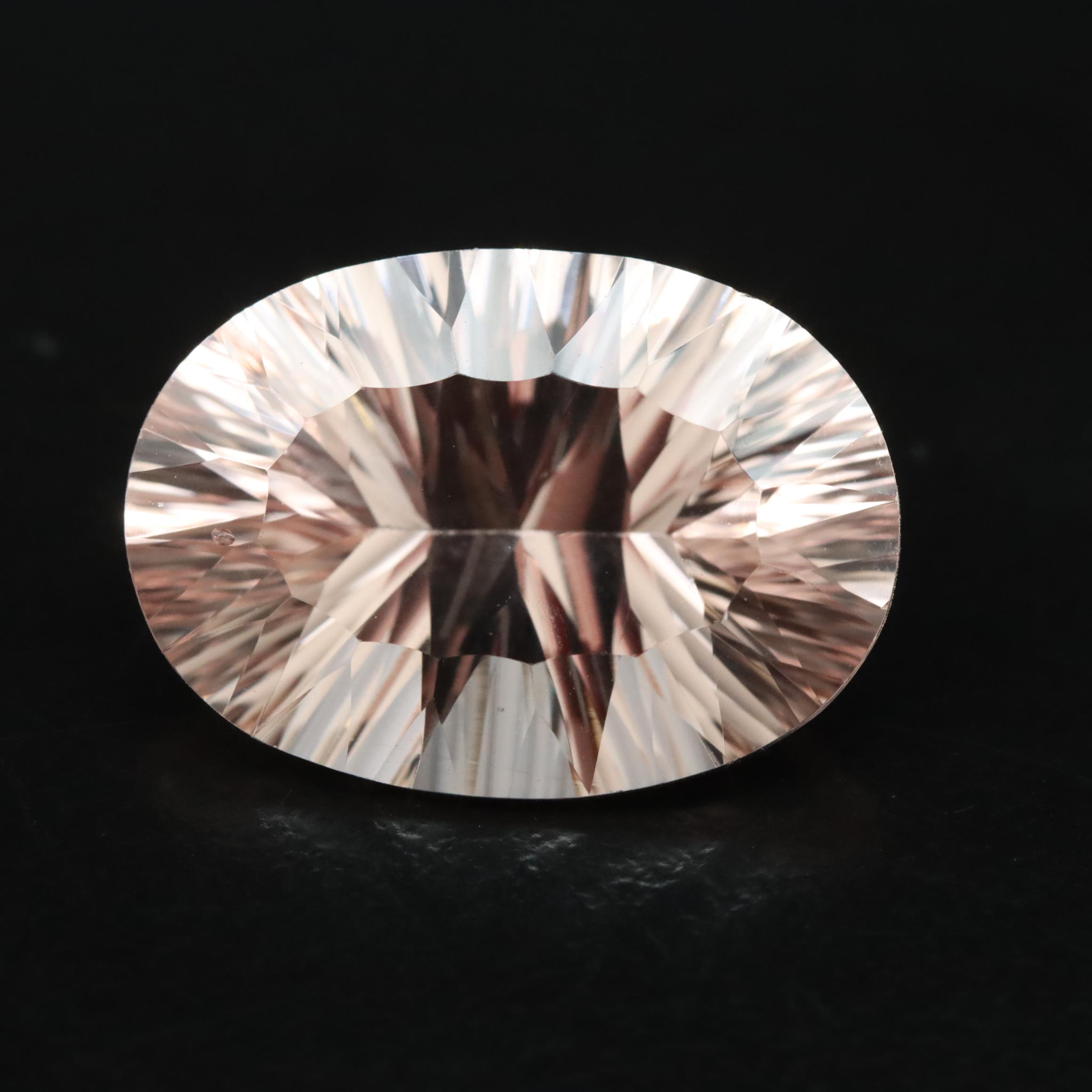Loose 10.01 CT Morganite