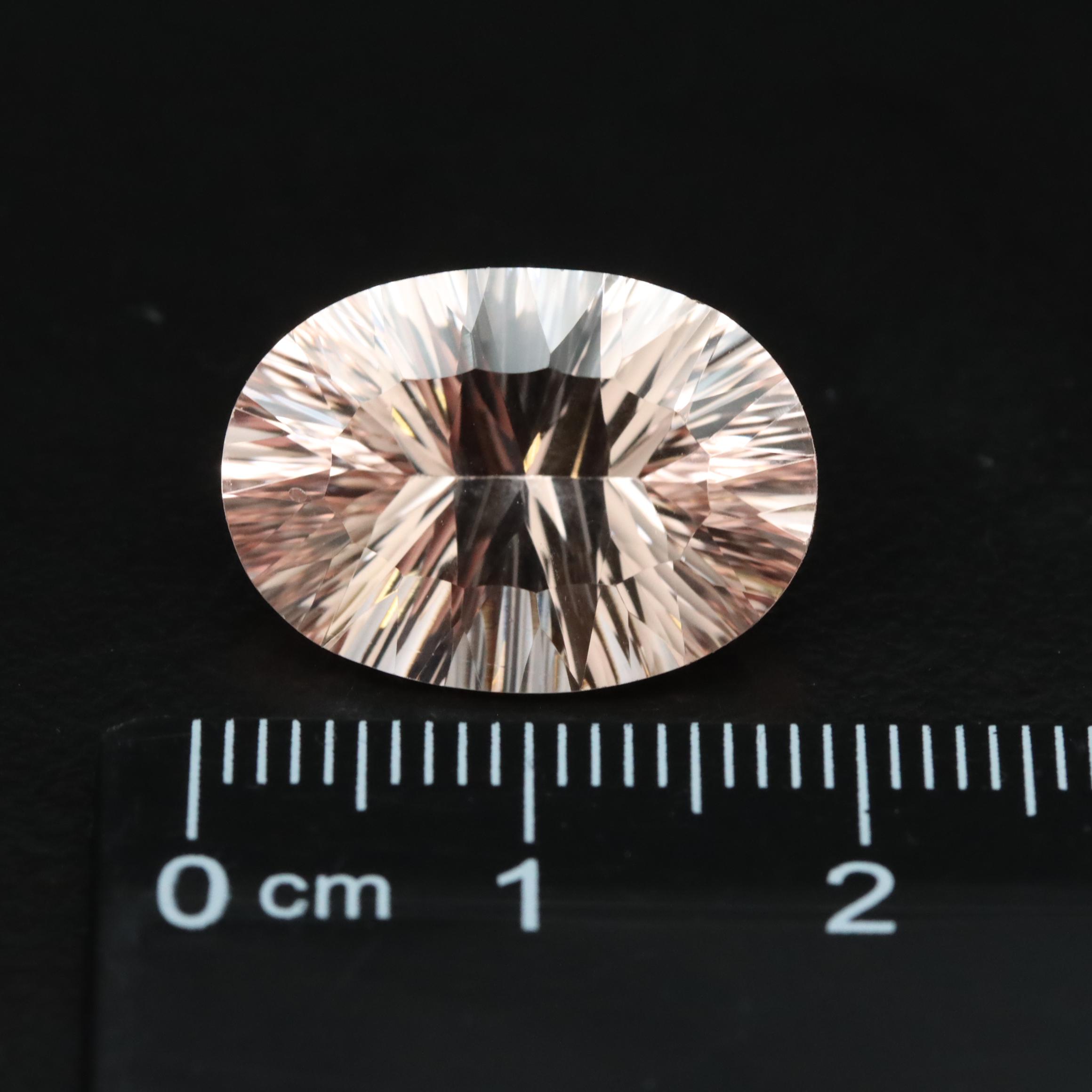 Loose 10.01 CT Morganite
