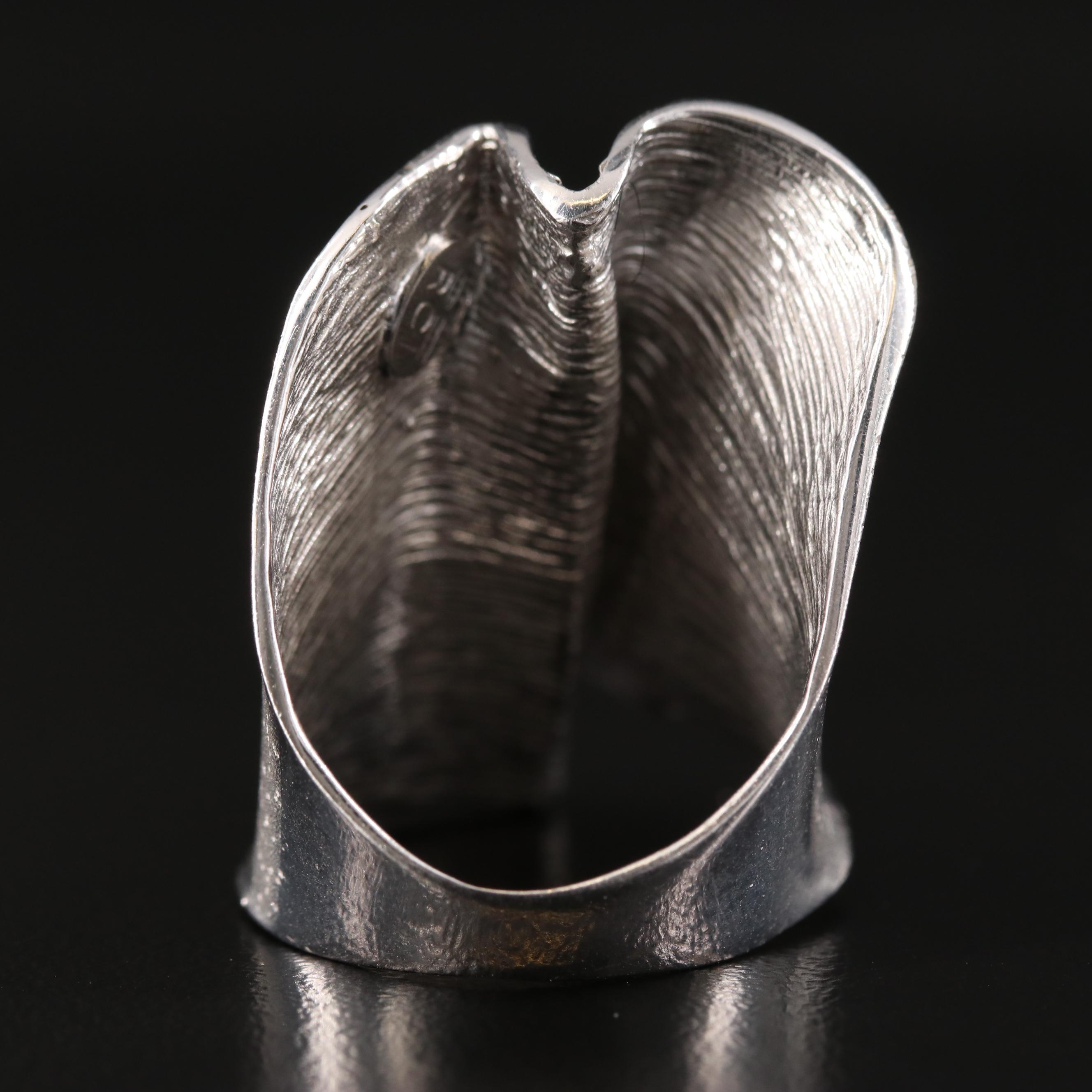 Sterling Folded Ring