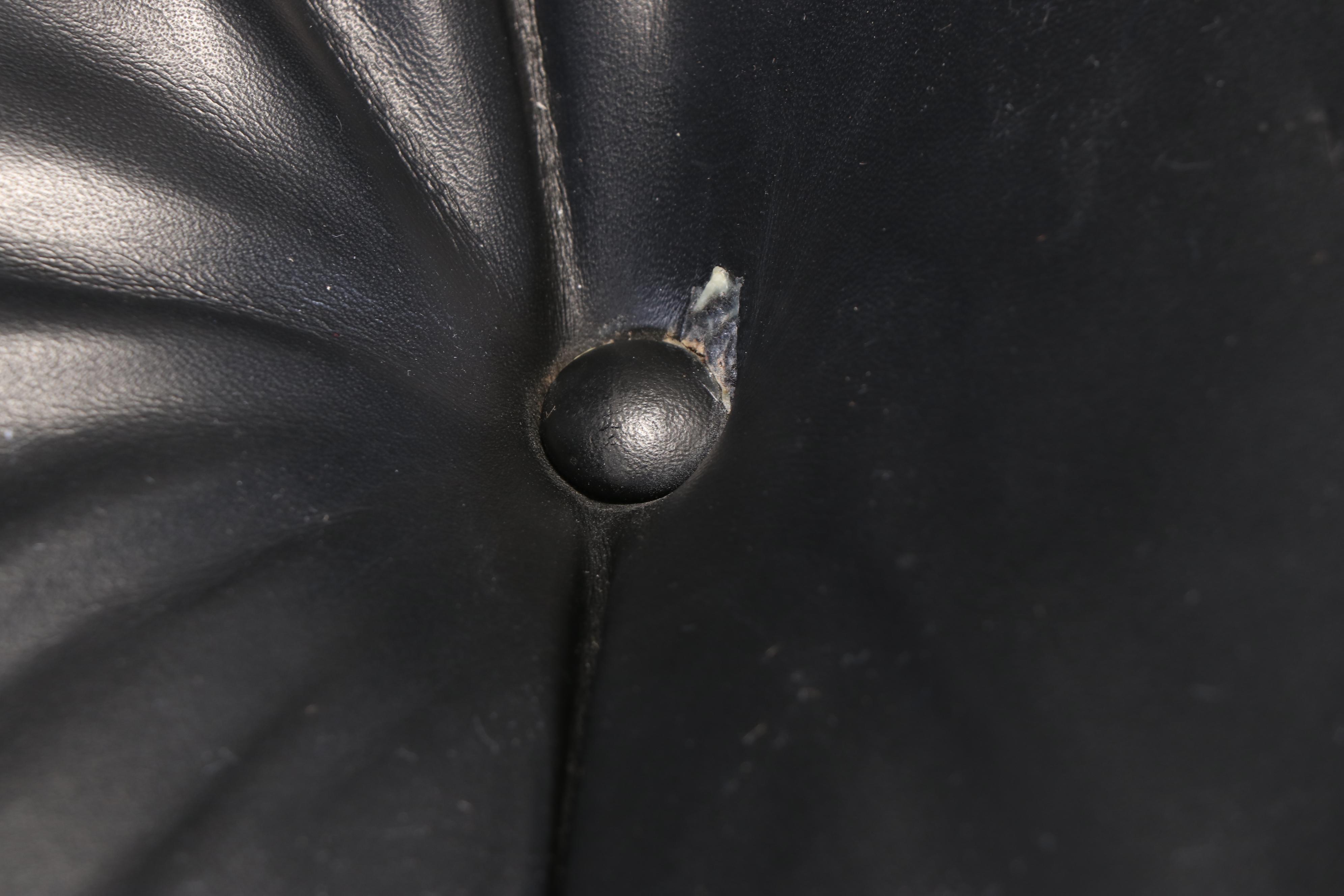 Eames for Herman Miller Laminated Cherrywood and Leather Lounge Chair & Ottoman