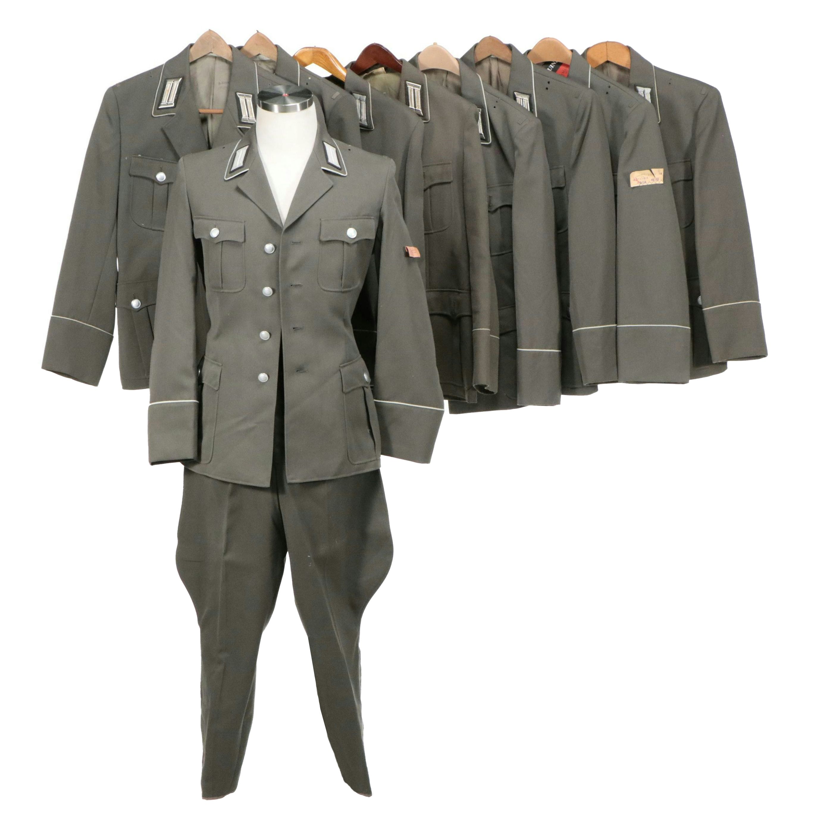 Cold War Era East German Military Uniforms
