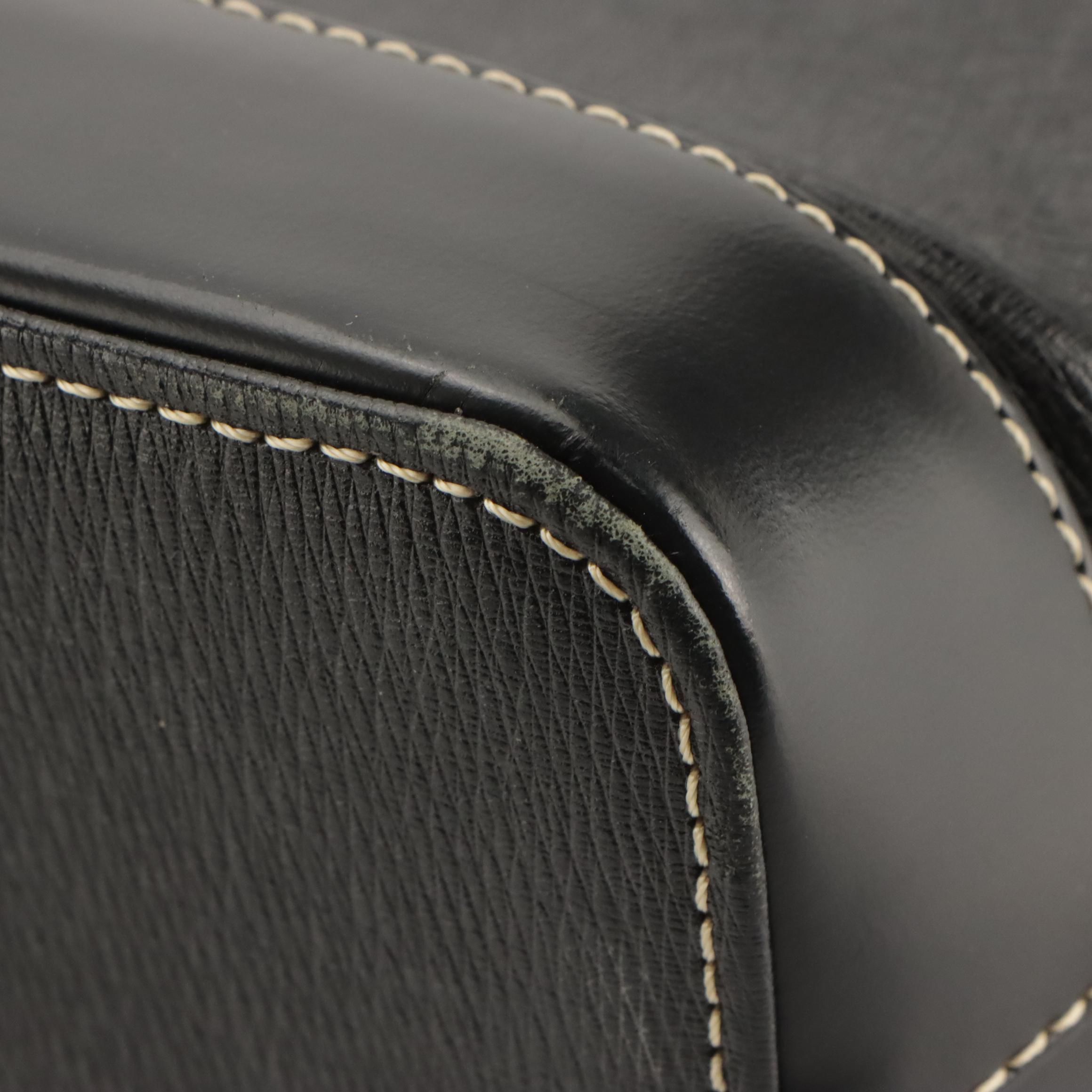 Burberry Black Leather Shoulder Bag