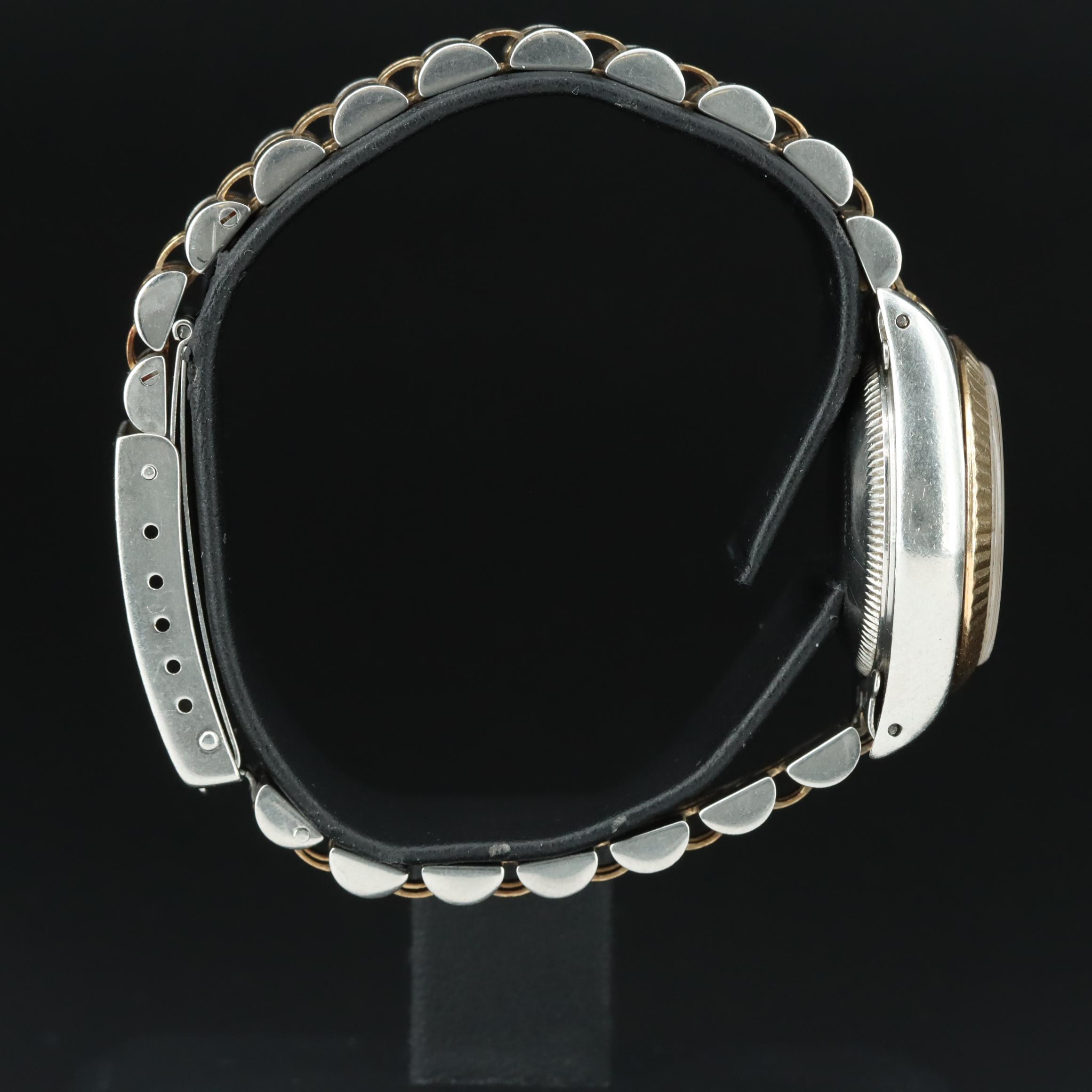 1983 Rolex White Roman Dial Datejust Watch