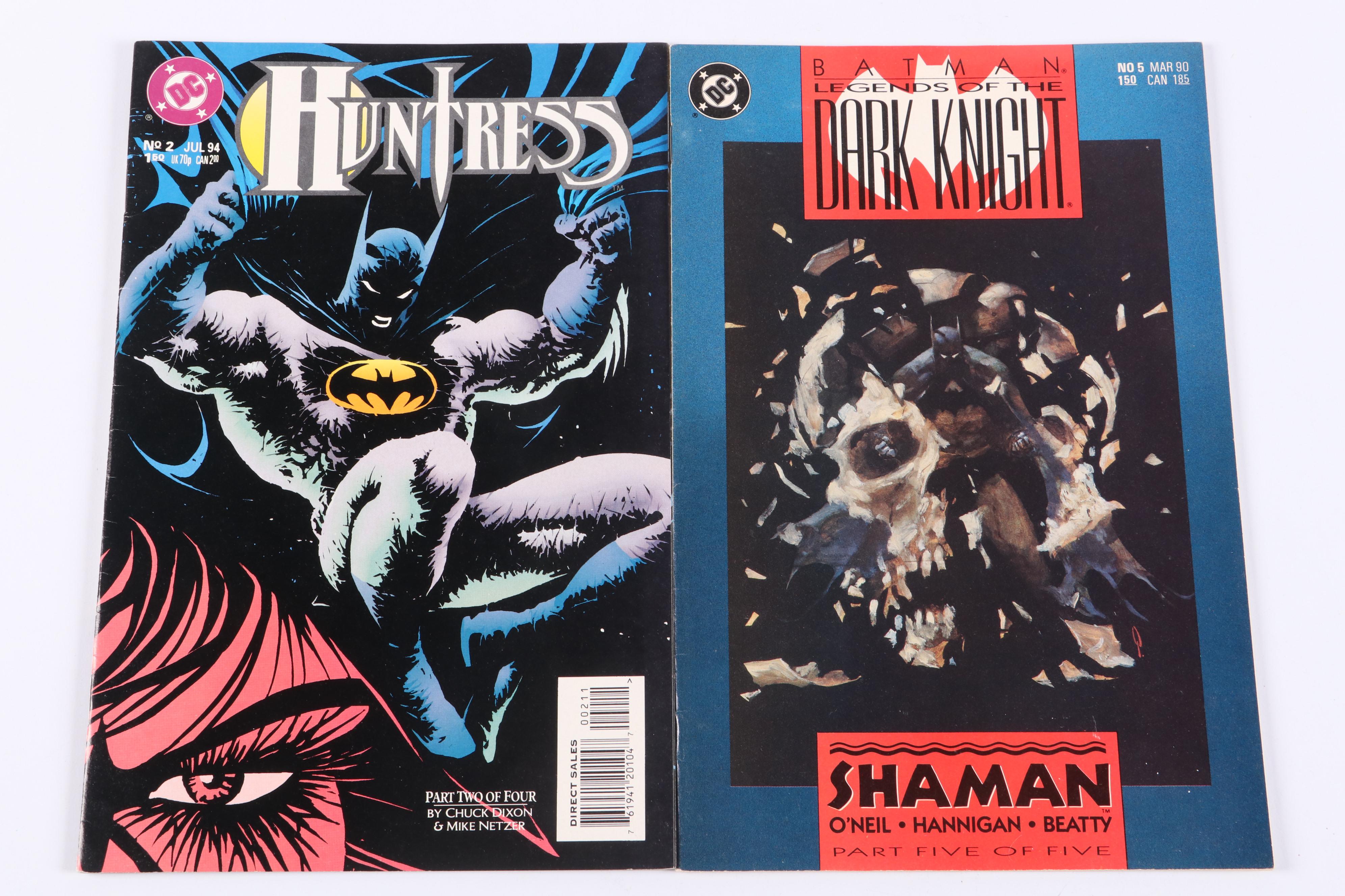 Bronze-Modern Age Comic Books Featuring "Batman Versus Predator," "Wolverine"