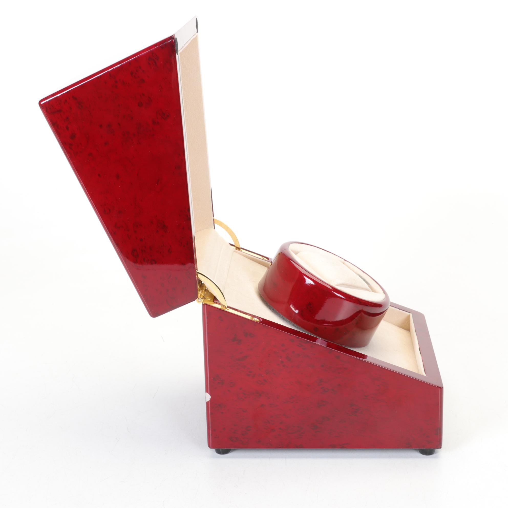 Automatic Single Watch Winder Box