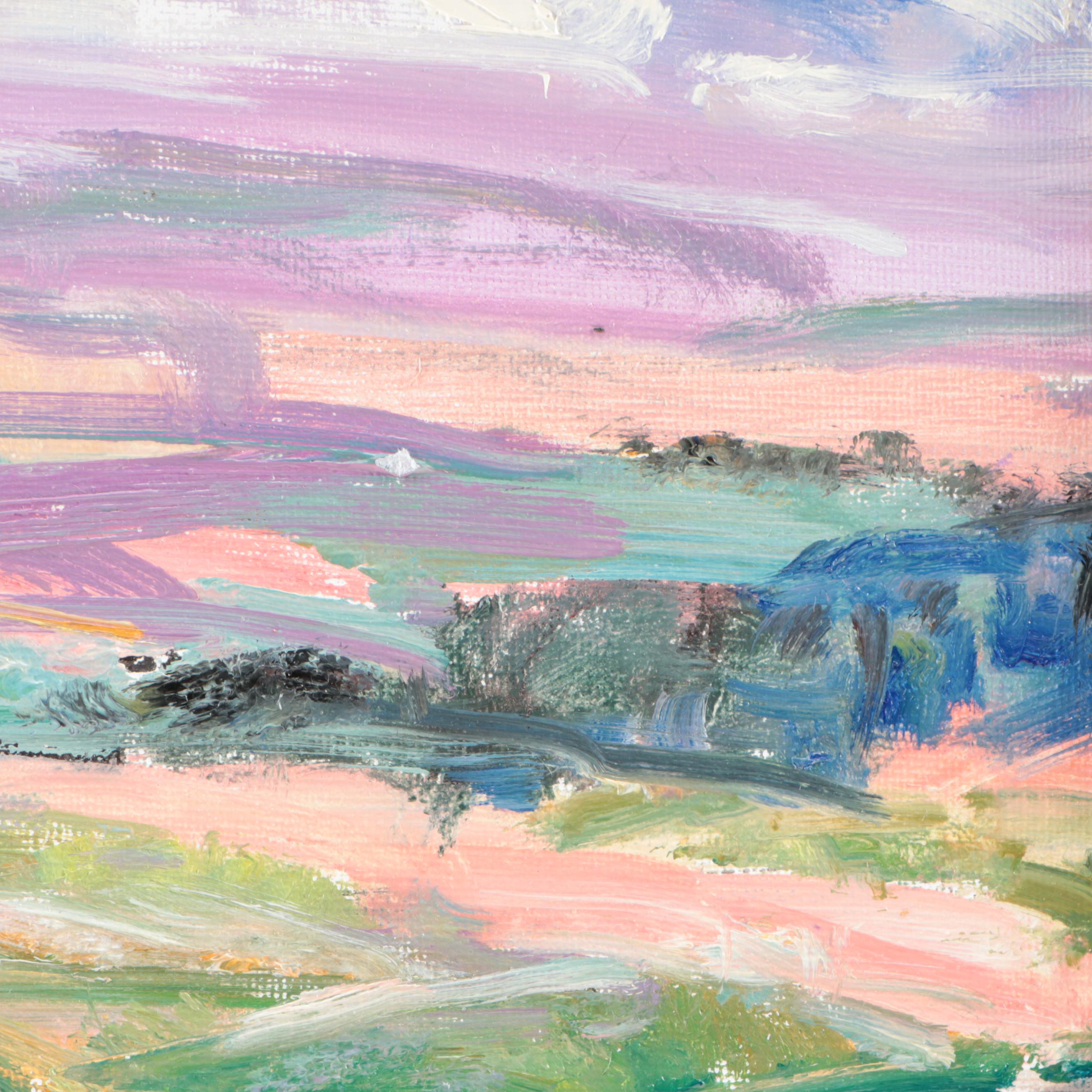 R. M. Mortensen Landscape Oil Painting, 21st Century