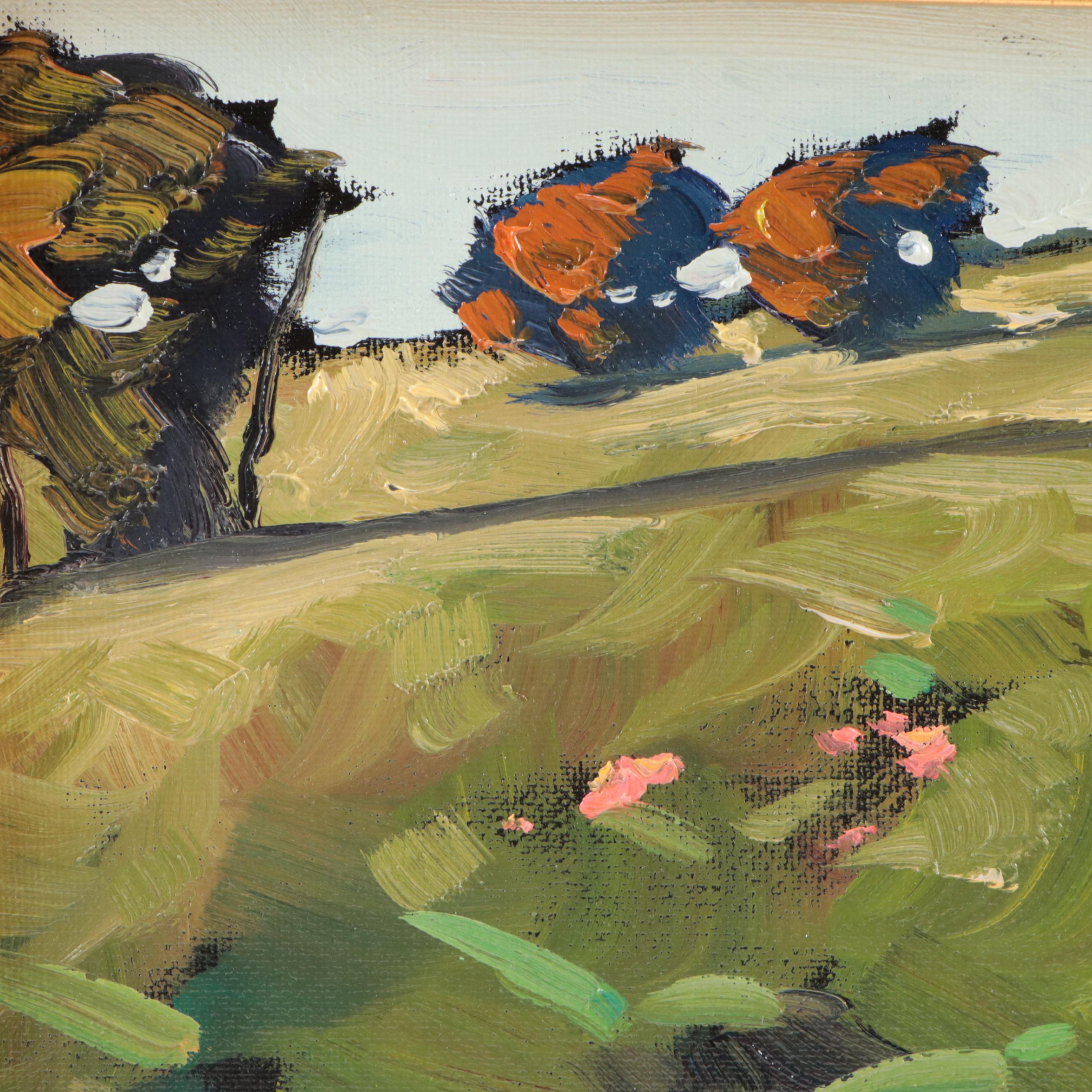 William Hawkins Landscape Oil Painting, 21st Century