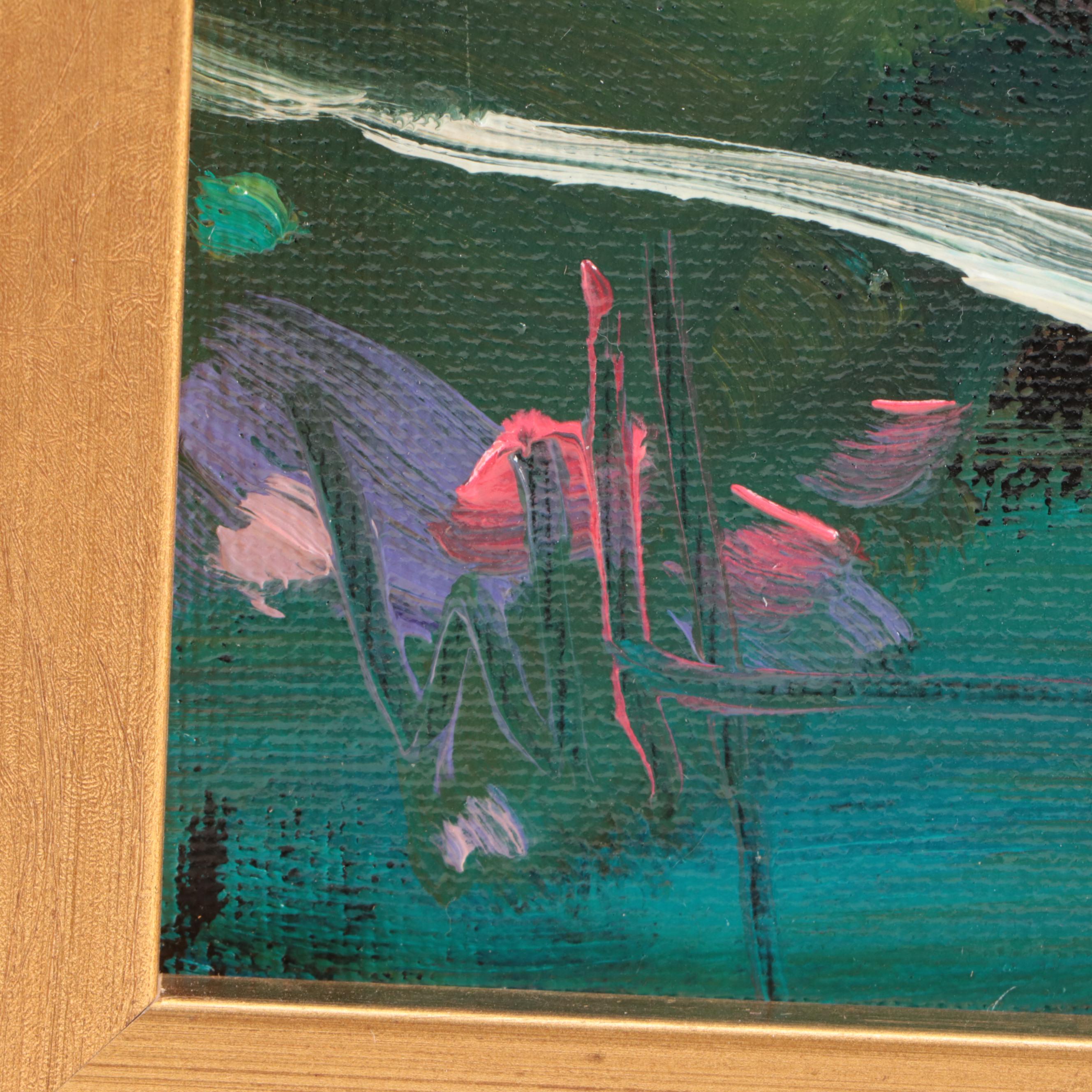 William Hawkins Landscape Oil Painting, 21st Century