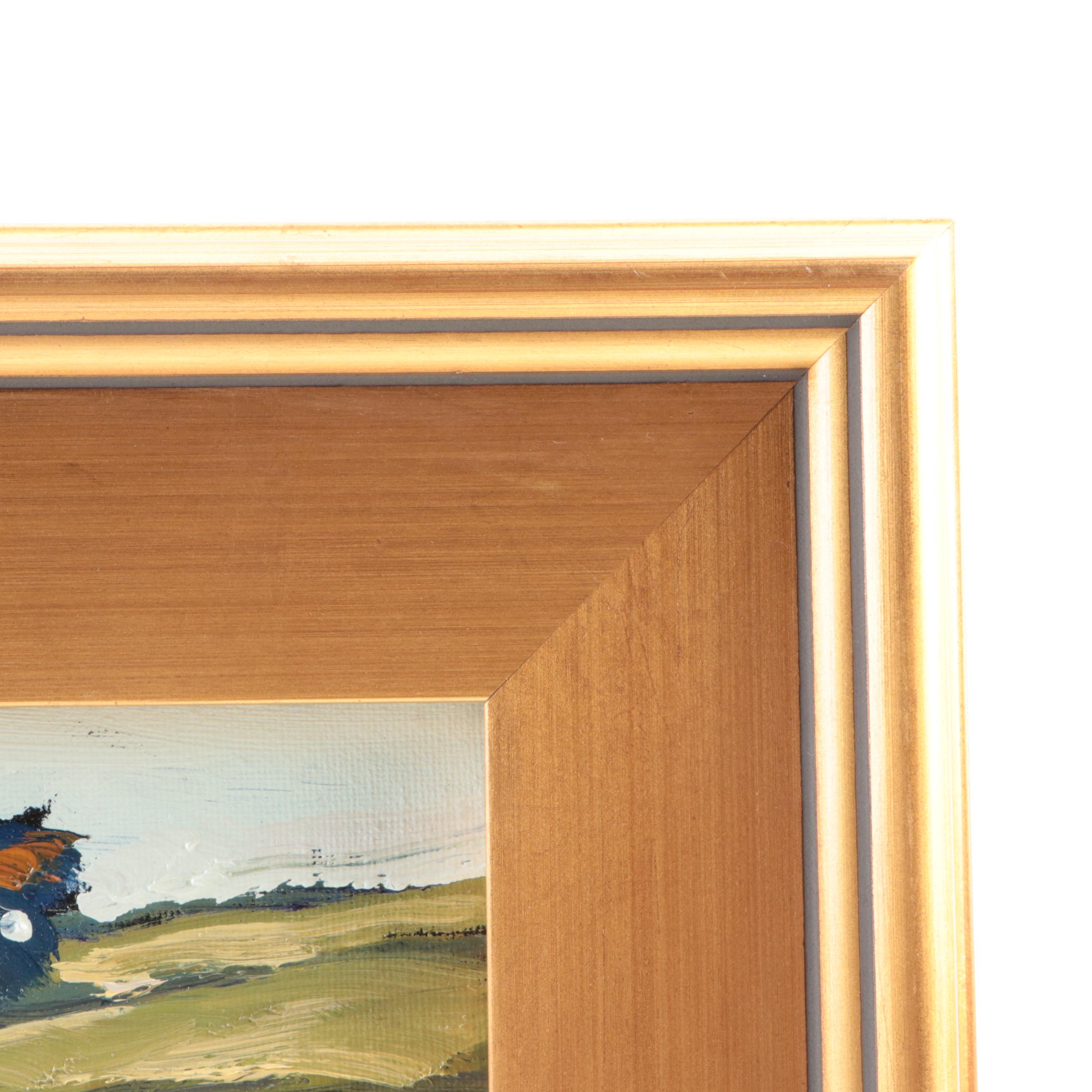 William Hawkins Landscape Oil Painting, 21st Century