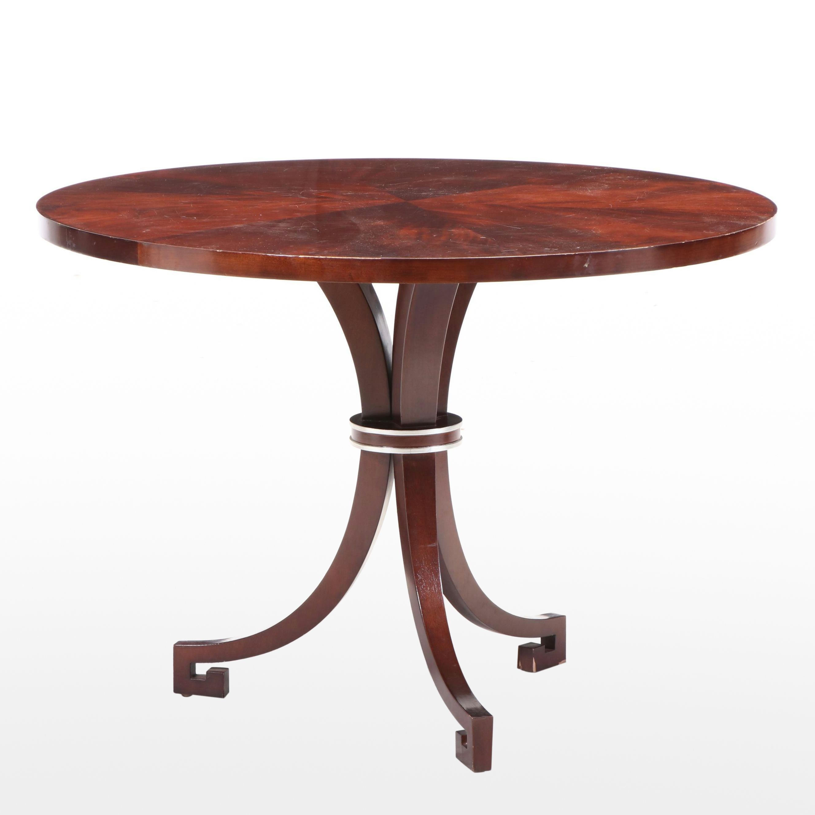 Michael Vanderbyl for Bolier & Company "Rosenau" Mahogany & ParcelGilt