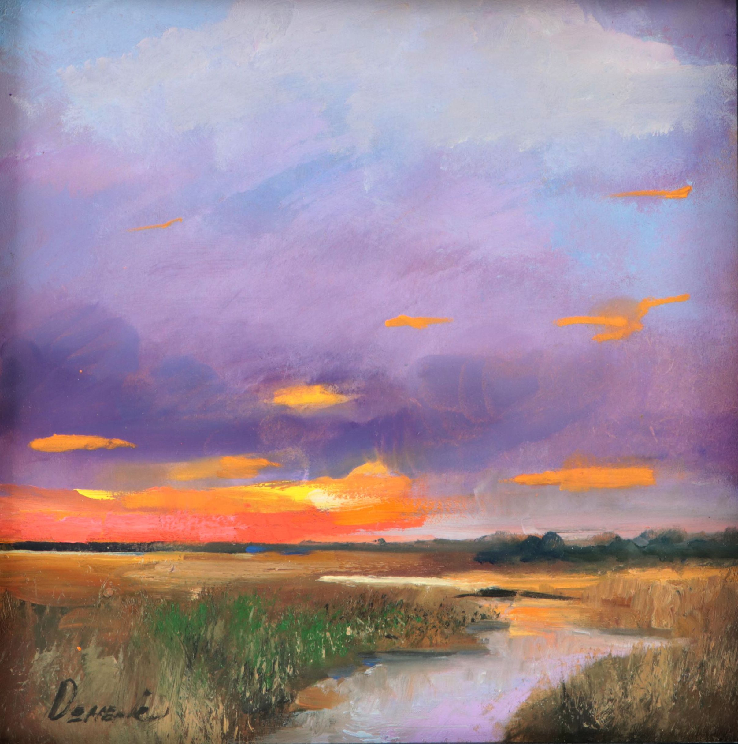 Natalia Demenko Oil Landscape Painting, 21st Century