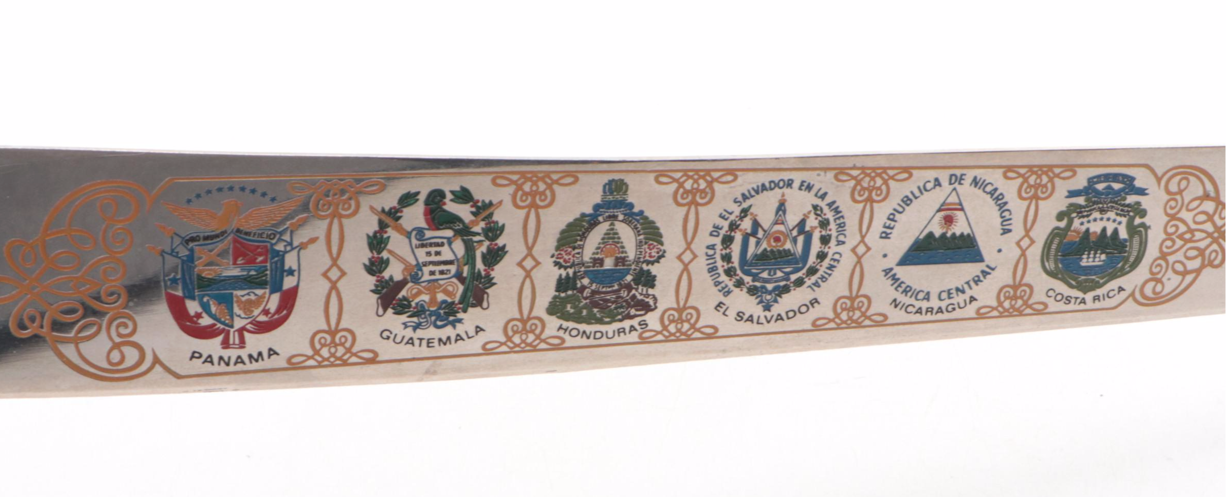 Corona Souvenir Central American Machete with Collins & Co. Indian Machete