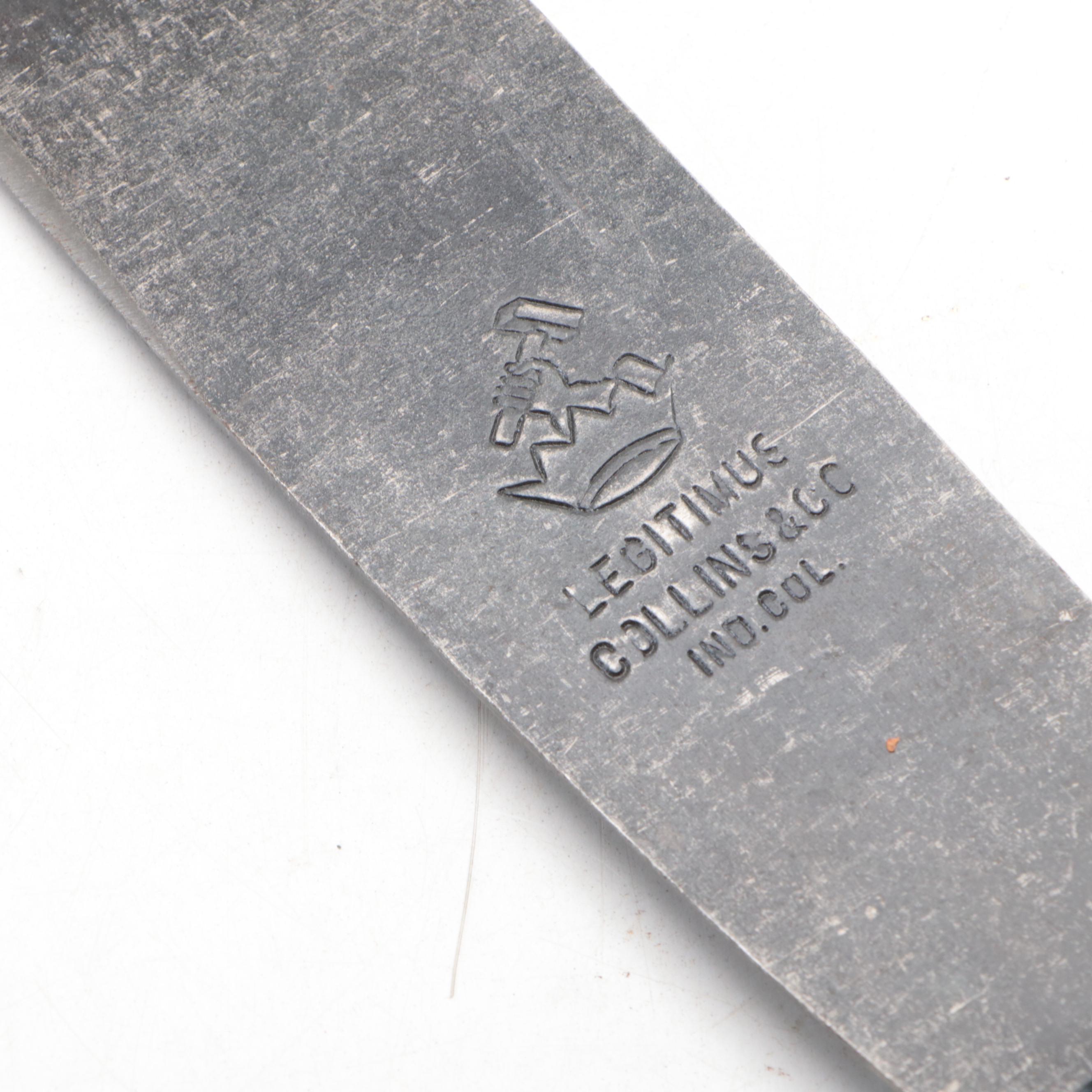 Corona Souvenir Central American Machete with Collins & Co. Indian Machete