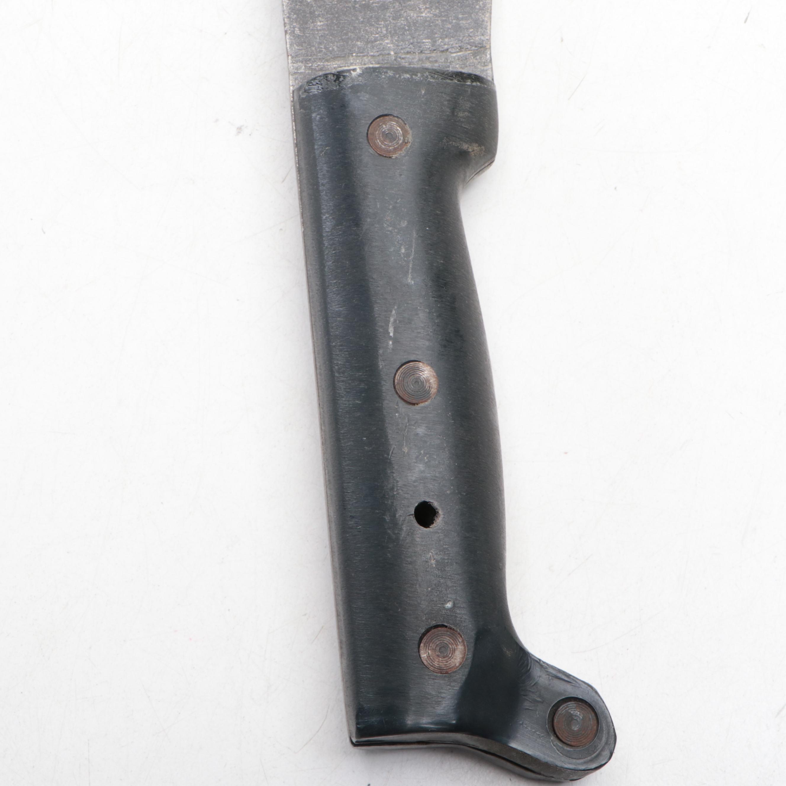 Corona Souvenir Central American Machete with Collins & Co. Indian Machete