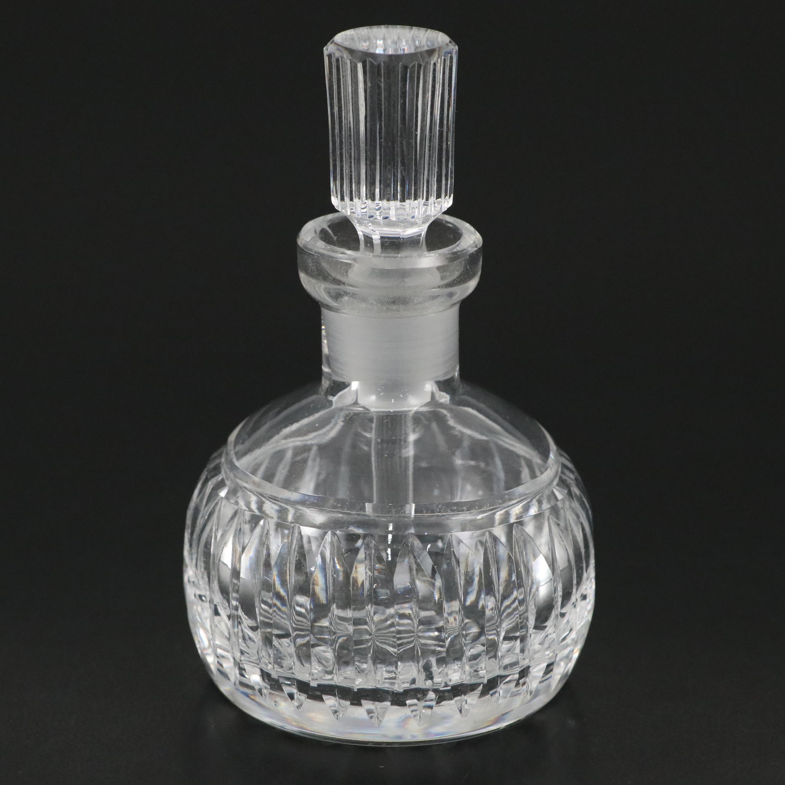 Waterford Crystal "Vanity" Round Perfume Bottle