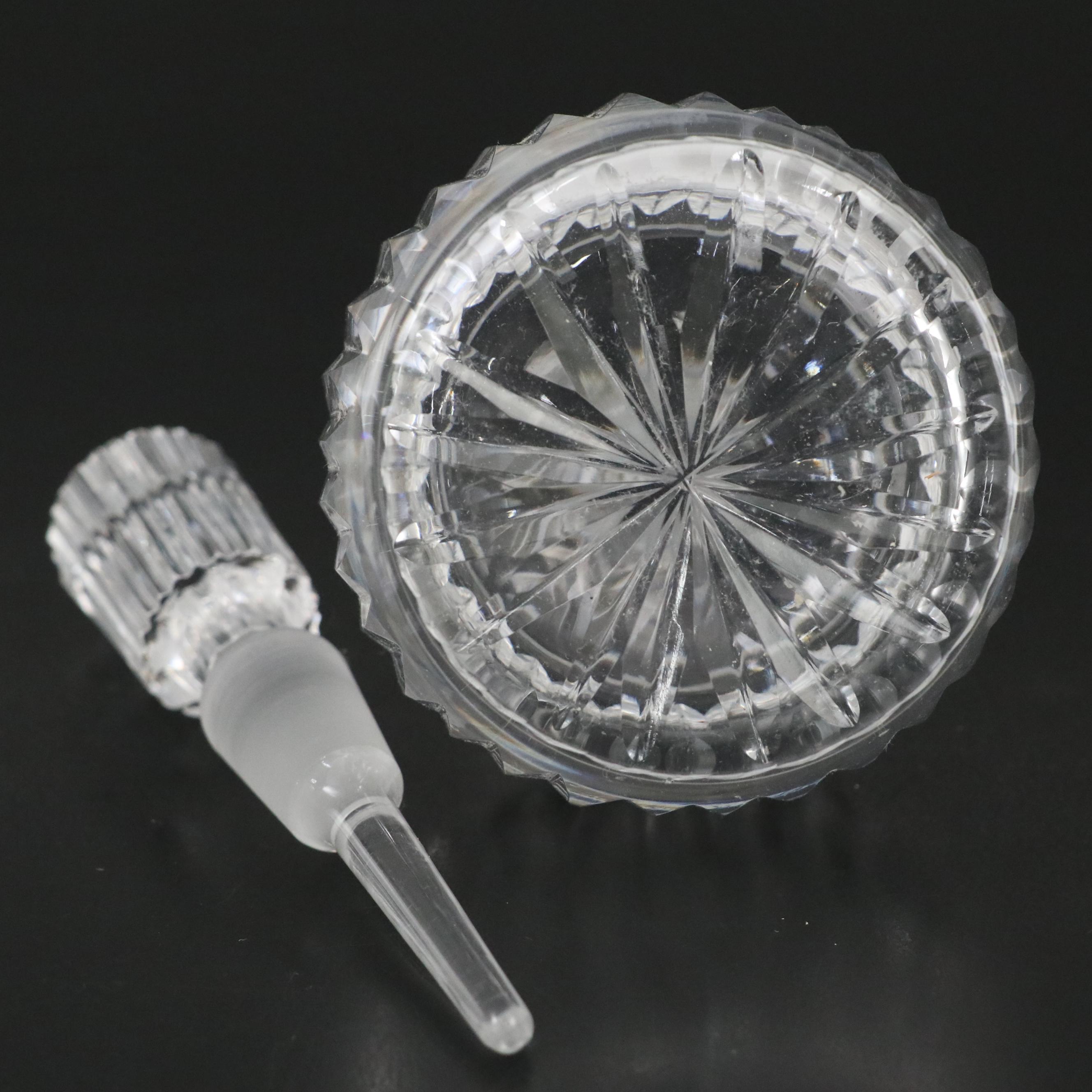 Waterford Crystal "Vanity" Round Perfume Bottle