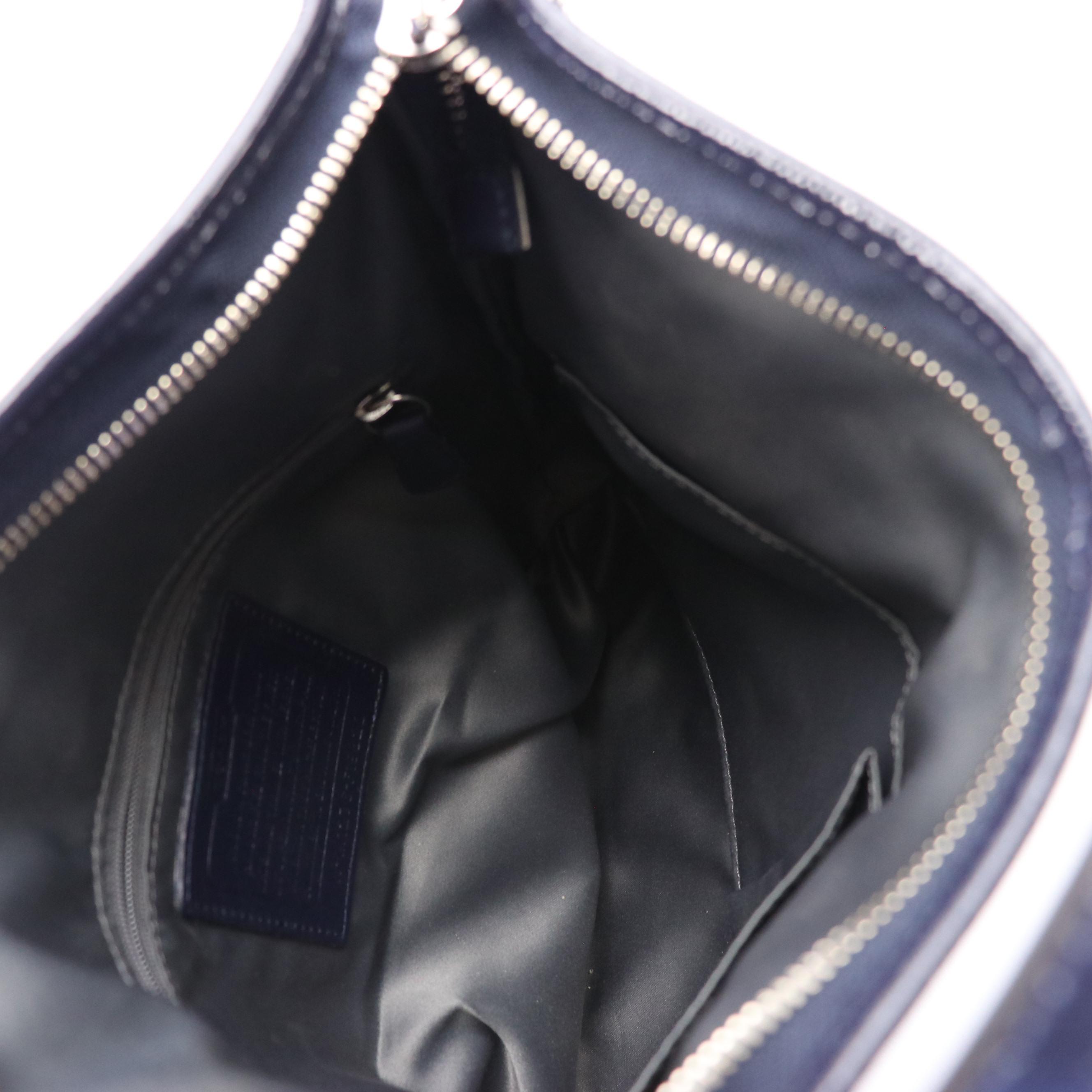 Coach Denim Signature Canvas Gallery Tote, Chain Satchel & Leather Crossbody