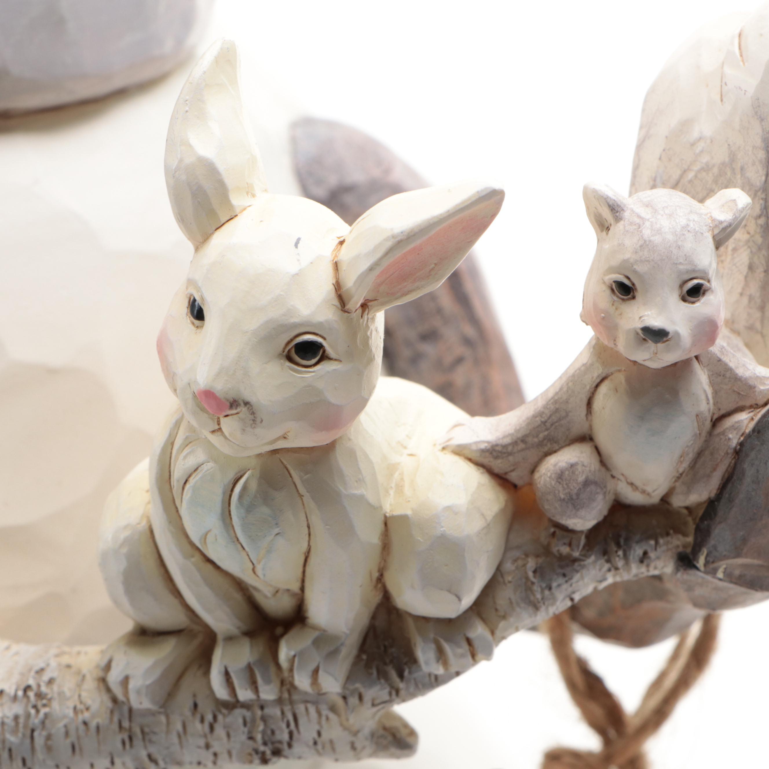 Jim Shore Heartwood Creek "White Woodland" Snowman